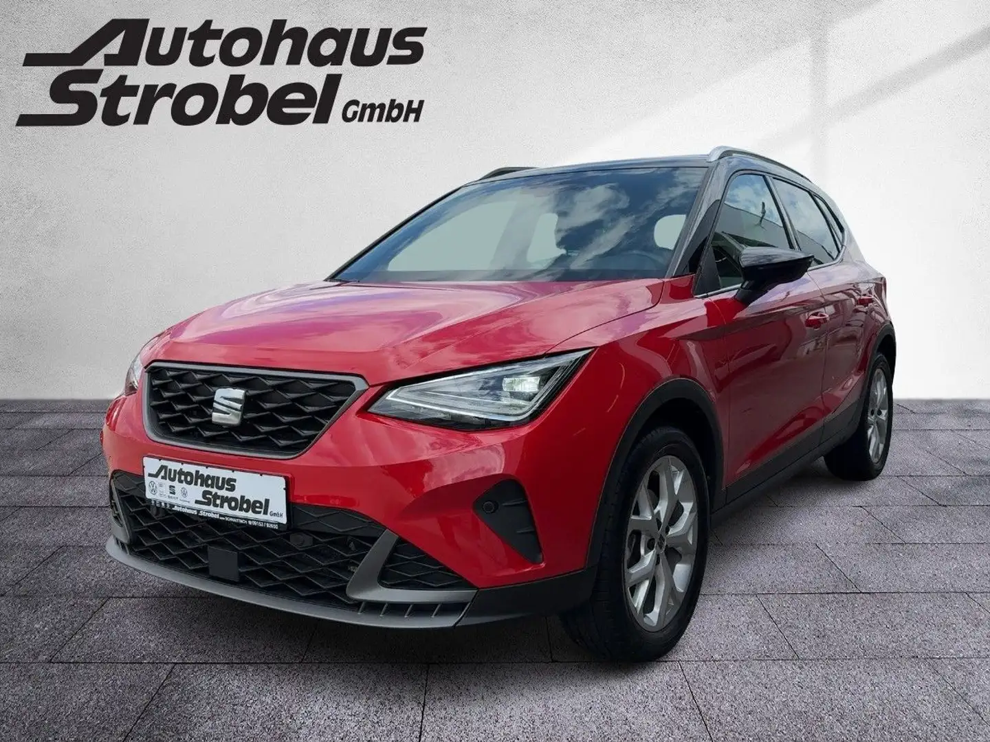 SEAT Arona 1.0 TSI DSG FR Kamera LED Keyless Sitzh. L Rot - 2