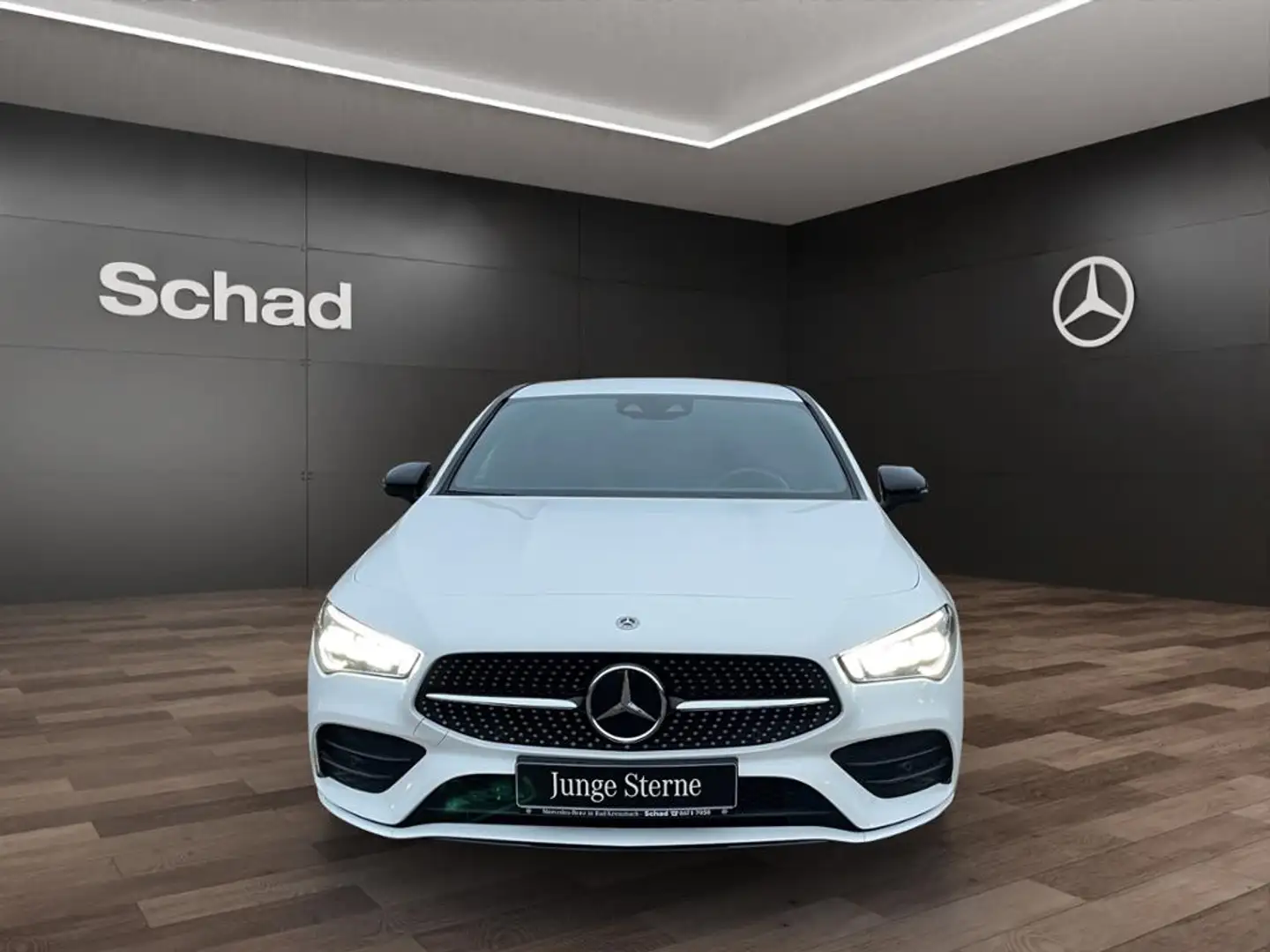 Mercedes-Benz CLA 220 d SB AMG+MBUX+AHK+MULTIBEAM+DISTR+NIGHT+ Weiß - 2