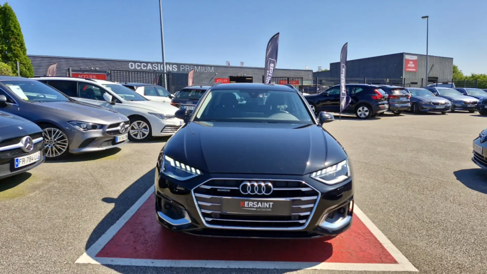 Audi A4 40 TDI 204 S tronic 7 QUATTRO BUSINESS LINE Noir - 2