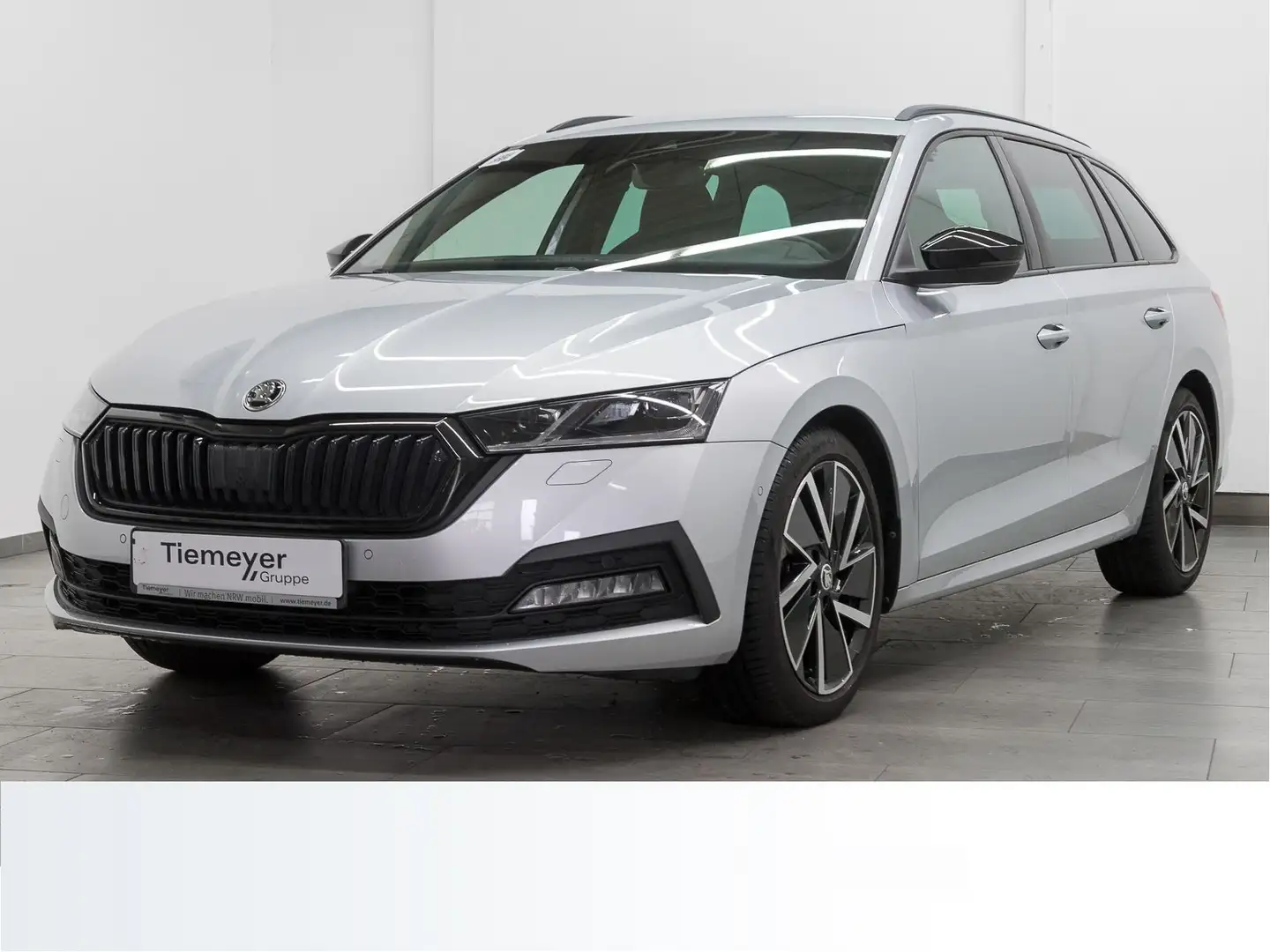 Skoda Octavia Combi 1.5 TSI SPORTPAKET LED STDHZG LM18 Silber - 2