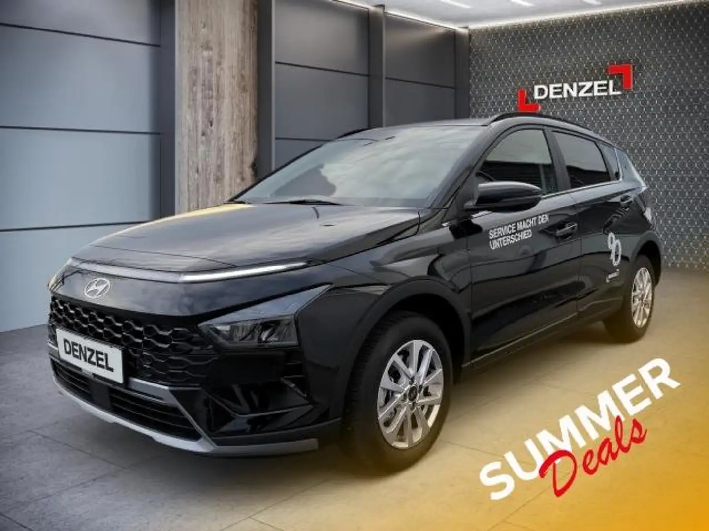 Hyundai BAYON Trend Line 1.0 T-GDI Schwarz - 1