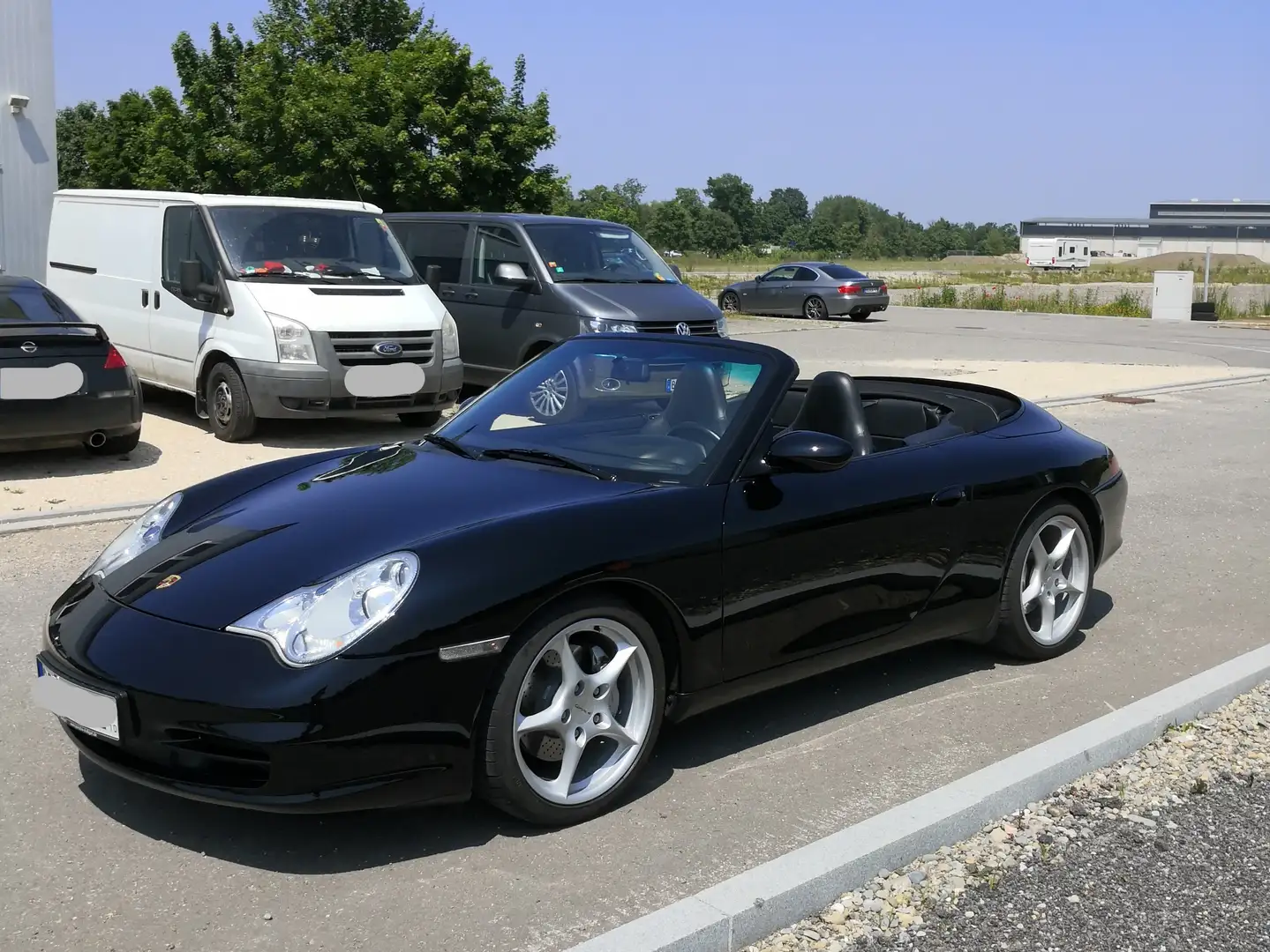 Porsche 996 911 Carrera 4 Cabrio Schwarz - 2