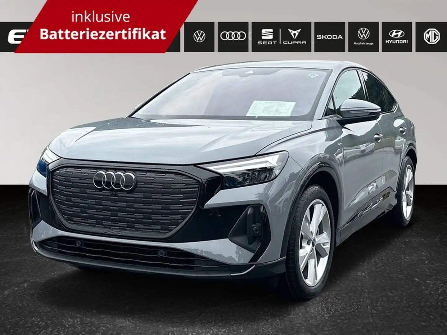 Audi Q4 e-tron Sportback 40 S line LED*NAV*SHZ*PDC*TEMPOMAT*VI... Grau - 1