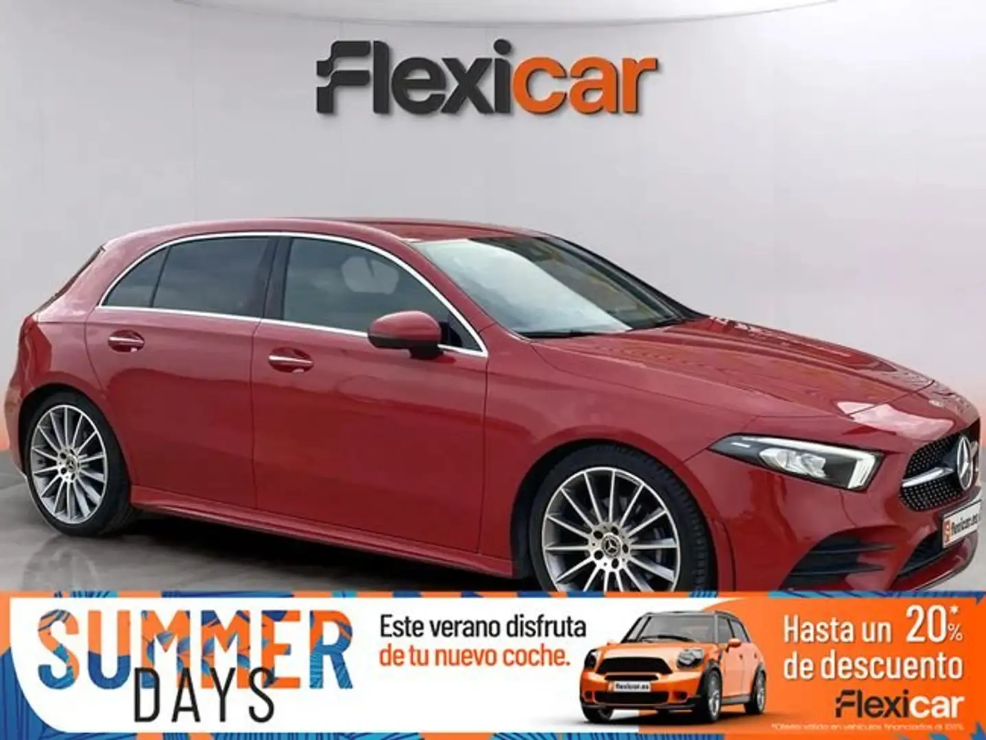 Mercedes-Benz A 200 d Rojo - 1