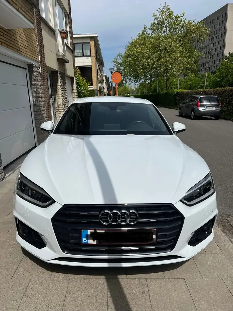 Audi A5 2019/ 73700 km/ full option Blanc - 1