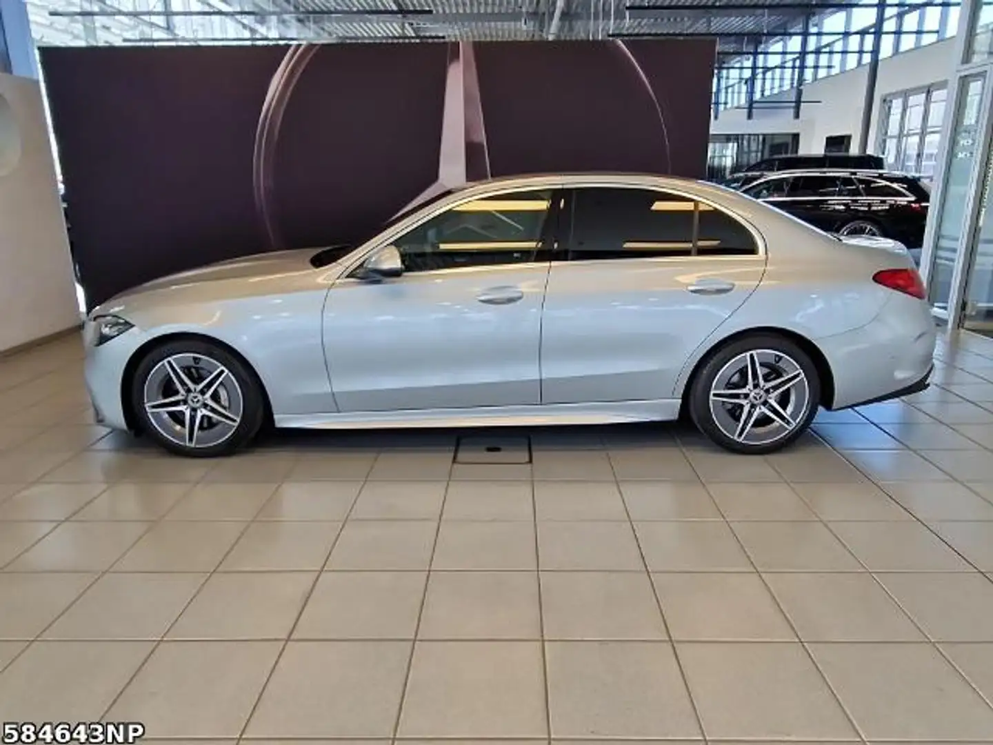 Mercedes-Benz C 300 d AMG Kamera LED Silber - 2