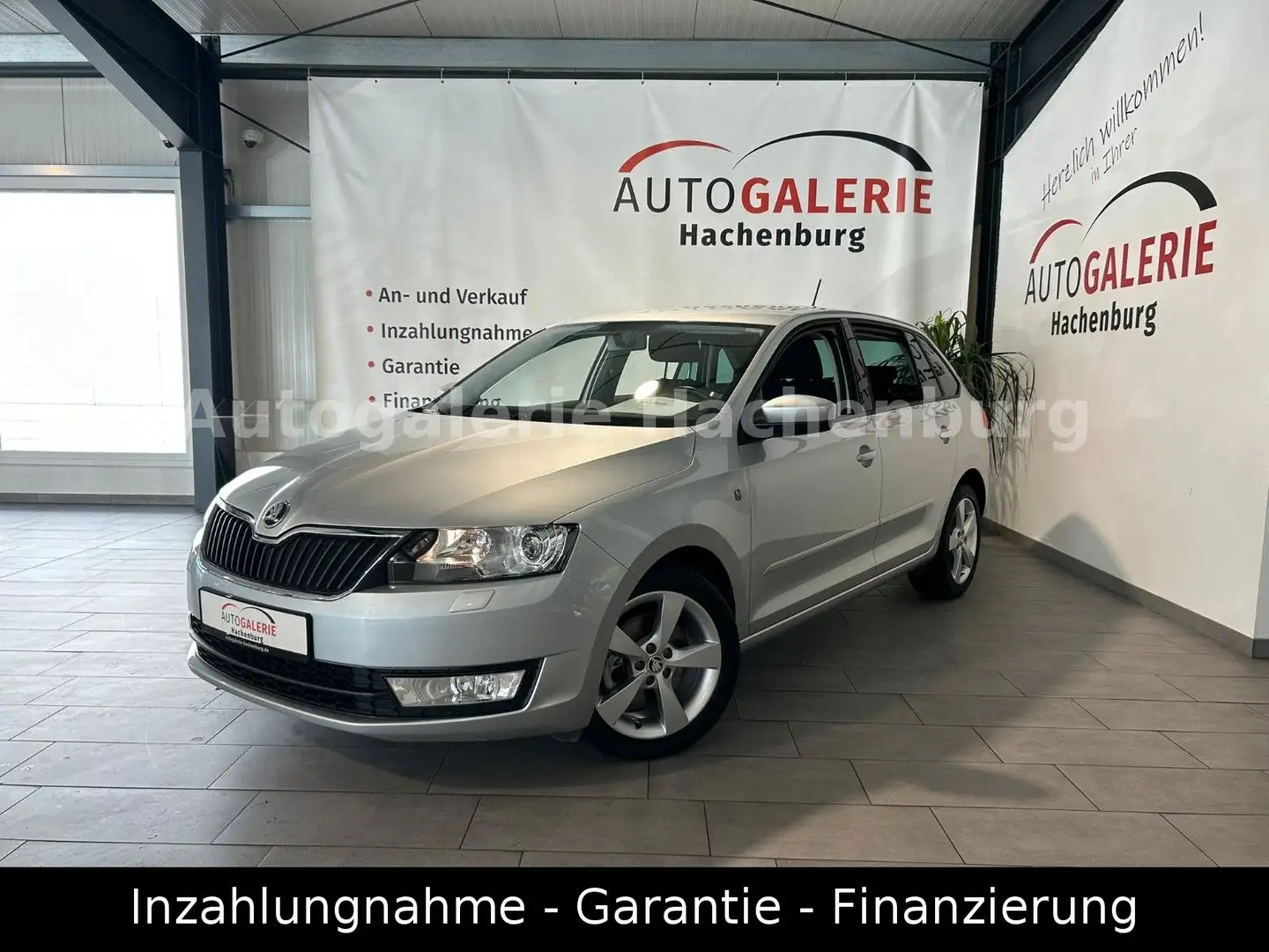 Skoda Rapid/Spaceback Spaceback Elegance/1.Hd/Xenon/SHZ/GARANTIE Срібний - 1