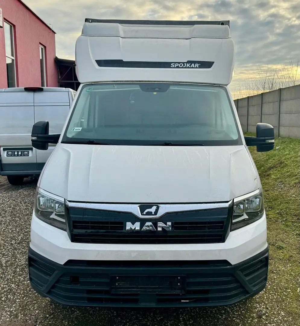 MAN TGE 3.180 SCHLAFKABINE**MOTORSCHADEN** Weiß - 2