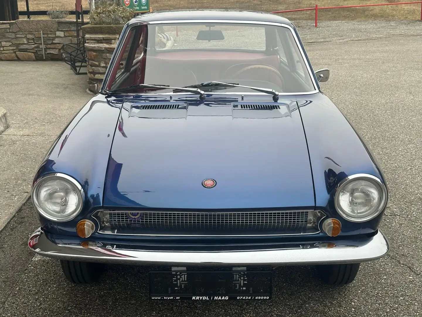 Fiat 124 Coupè Sport Blau - 2