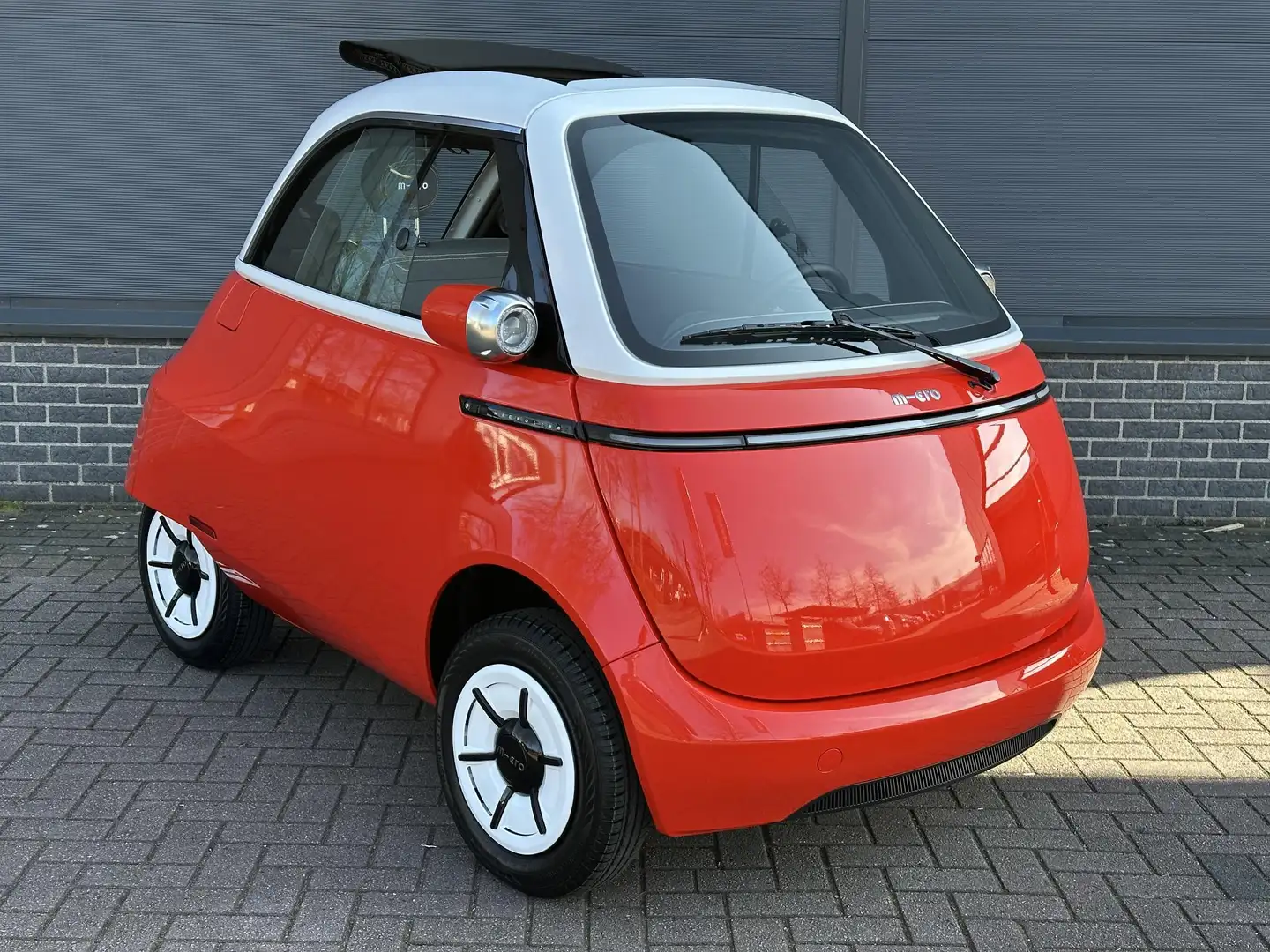 Micro Microlino COMPETIZIONE 10.5 kWh 100% ELEKTRISCH UNIEK EYECAT Blanc - 1