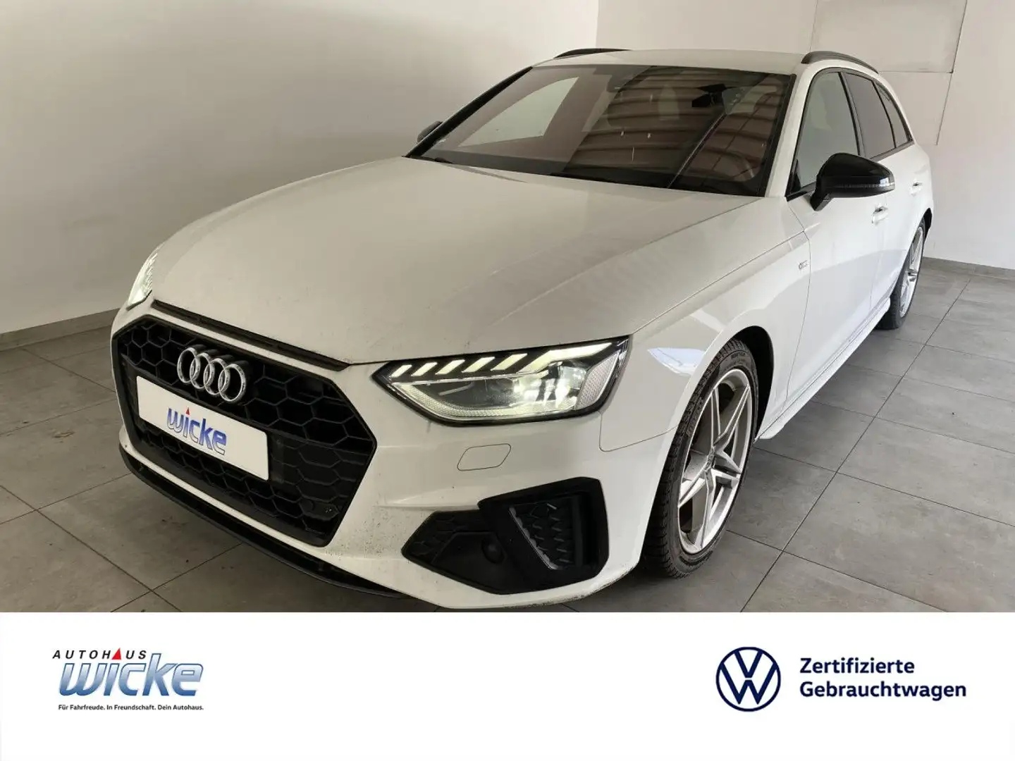 Audi A4 Avant 40 TFSI S tronic S line NAVI KLIMA 19 ZOL Bianco - 1