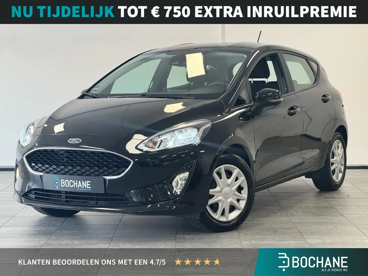 Ford Fiesta 1.0 EcoBoost Connected | 1e-EIG. | APPLE CARPLAY | Noir - 1