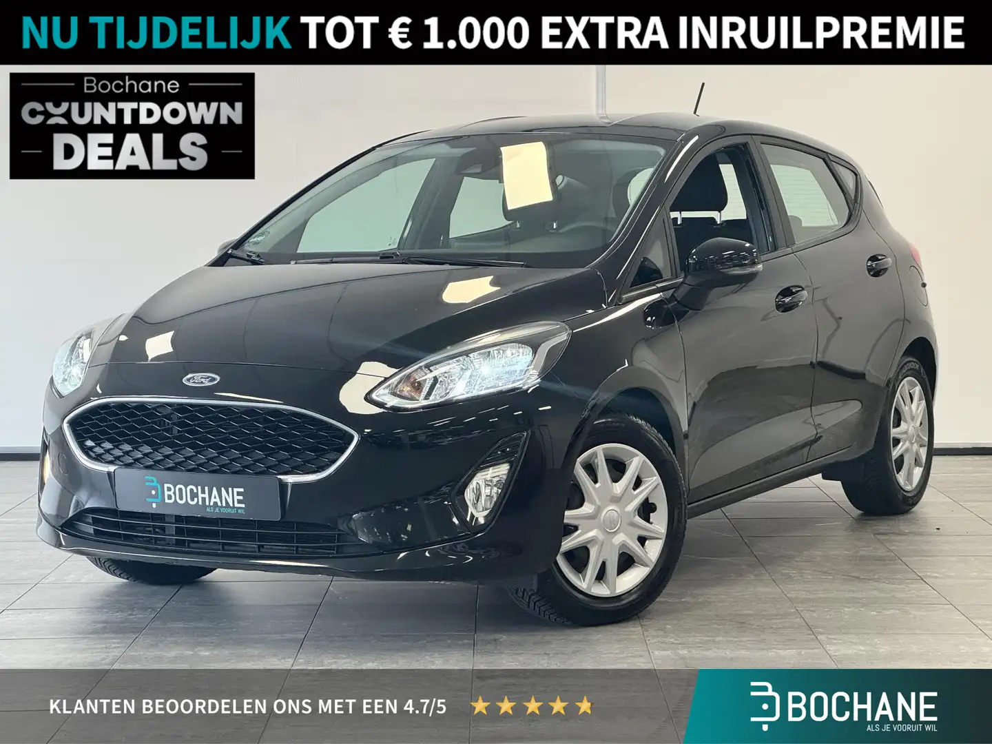 Ford Fiesta 1.0 EcoBoost Connected | 1e-EIG. | APPLE CARPLAY | Schwarz - 1