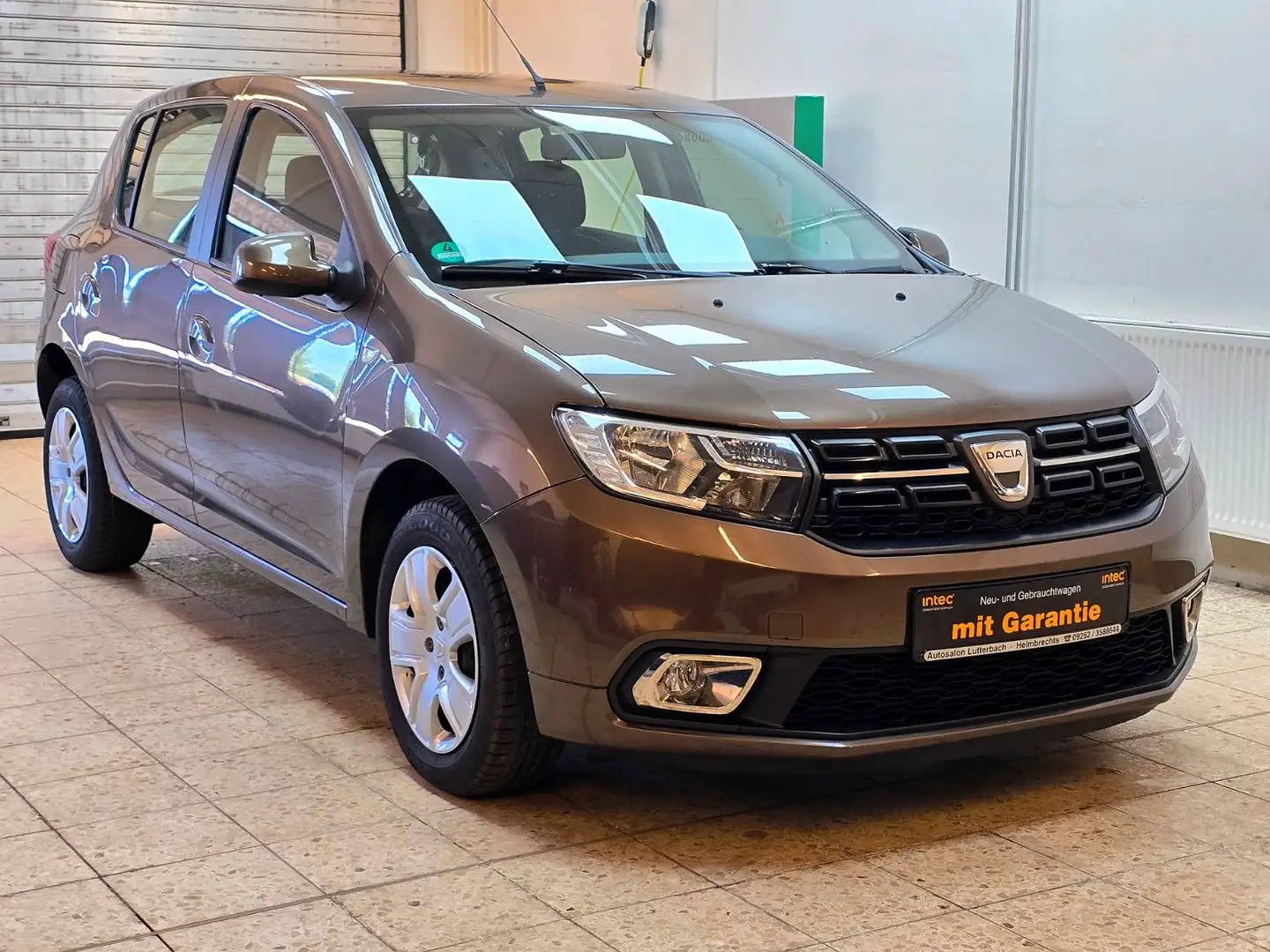 Dacia Sandero II Laureate NAVI KLIMA  49 tsd KM 1.Hand Braun - 1