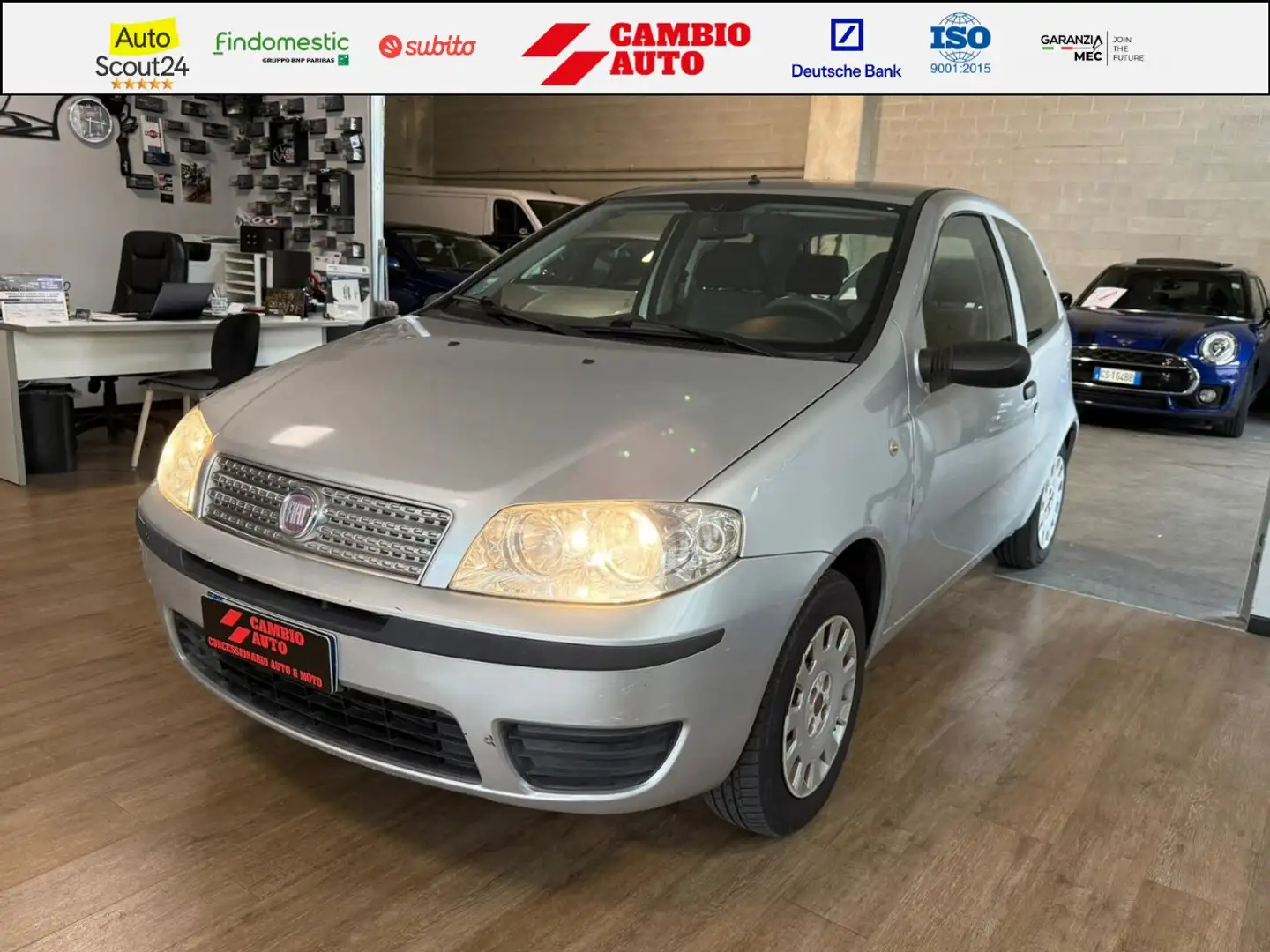 Fiat Punto 1.2 Classic Active Blauw - 1