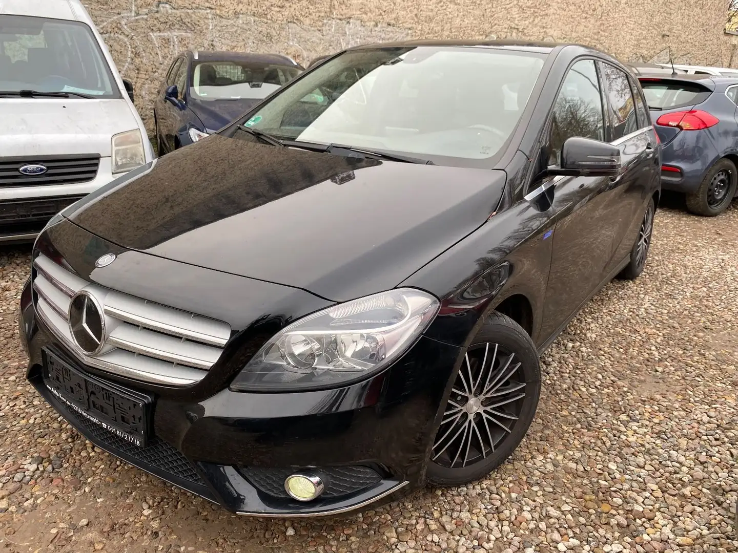 Mercedes-Benz B 180 B B 180 CDI-KLIMA-TÜV NEU-AHK-NAVI Noir - 1