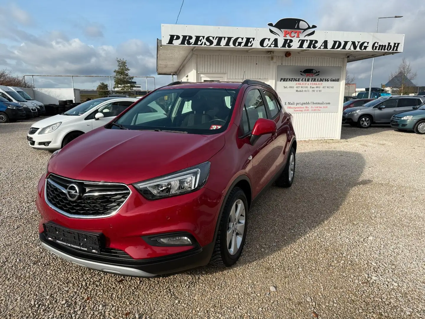 Opel Mokka X 1.4 Turbo Edition Rot - 1