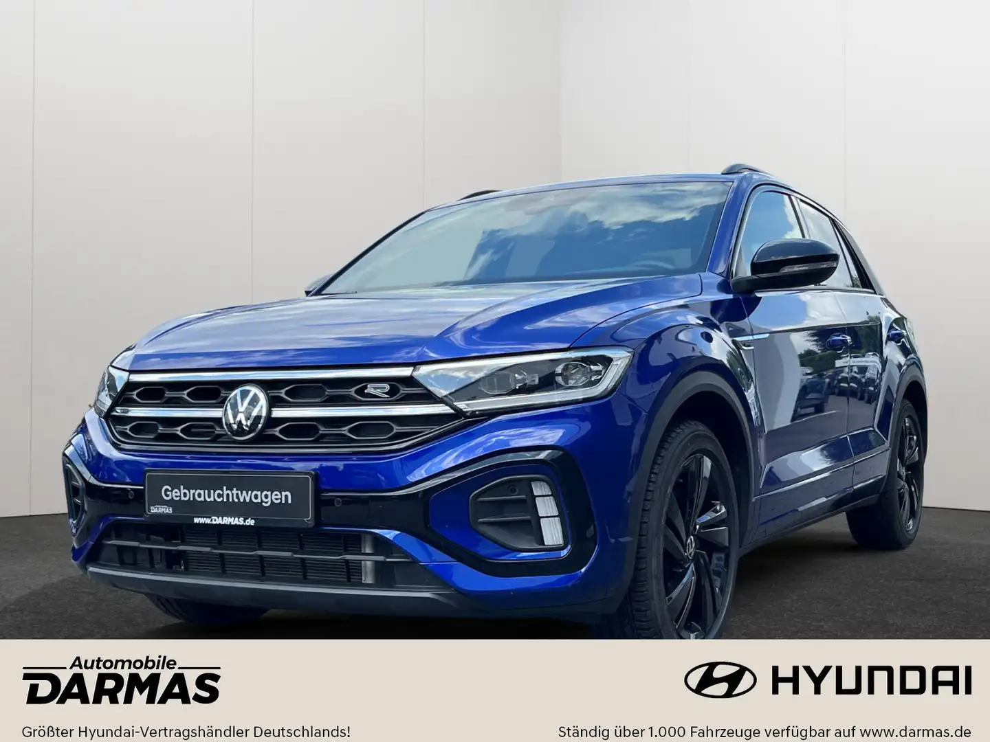 Volkswagen T-Roc T-Roc R-Line 2.0 TSI 4 Motion DSG PanoD LED AHK Blau - 1