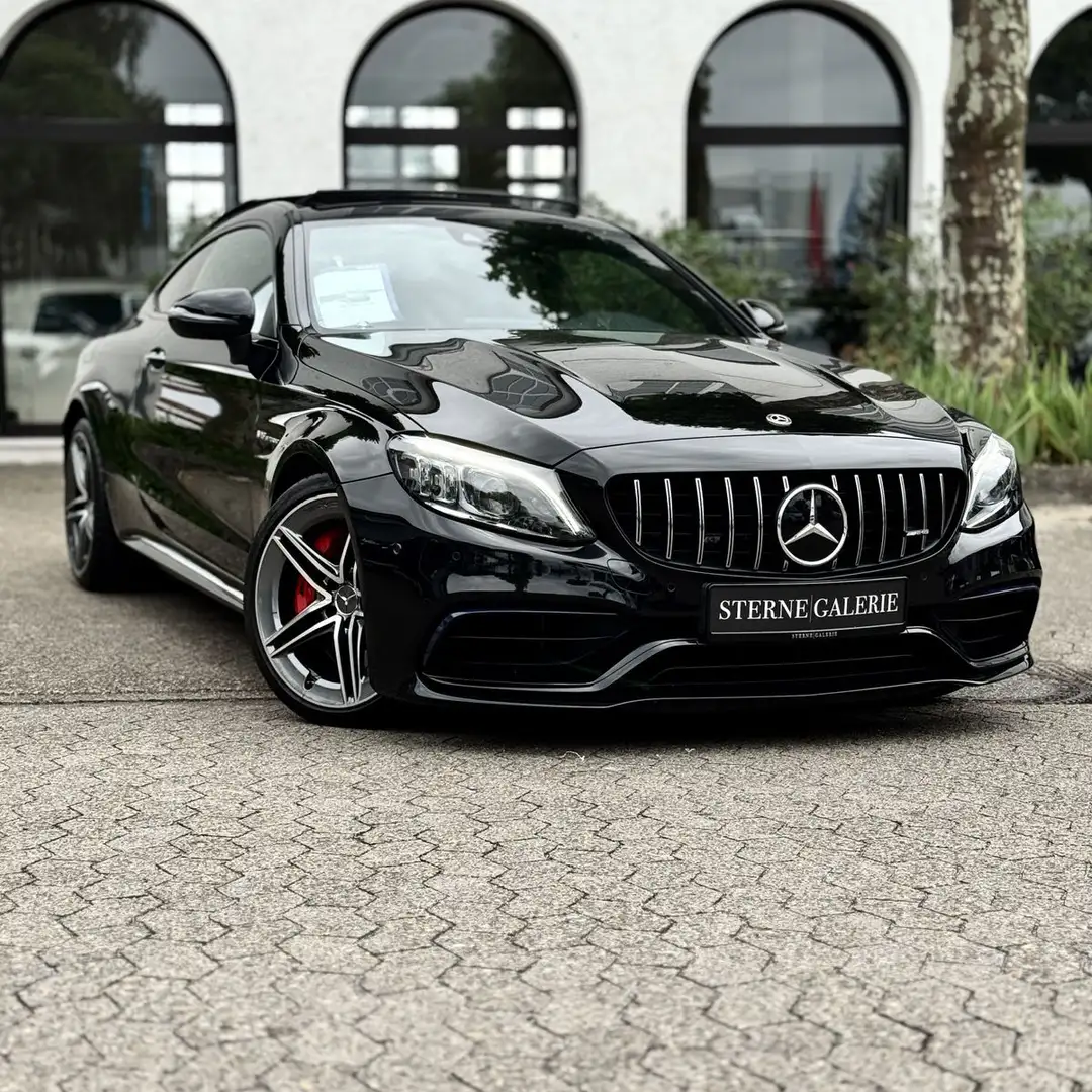 Mercedes-Benz C 63 AMG S/NIGHT/DISTRO+/PANO/RÜCKFAHRK/MULTI Nero - 2