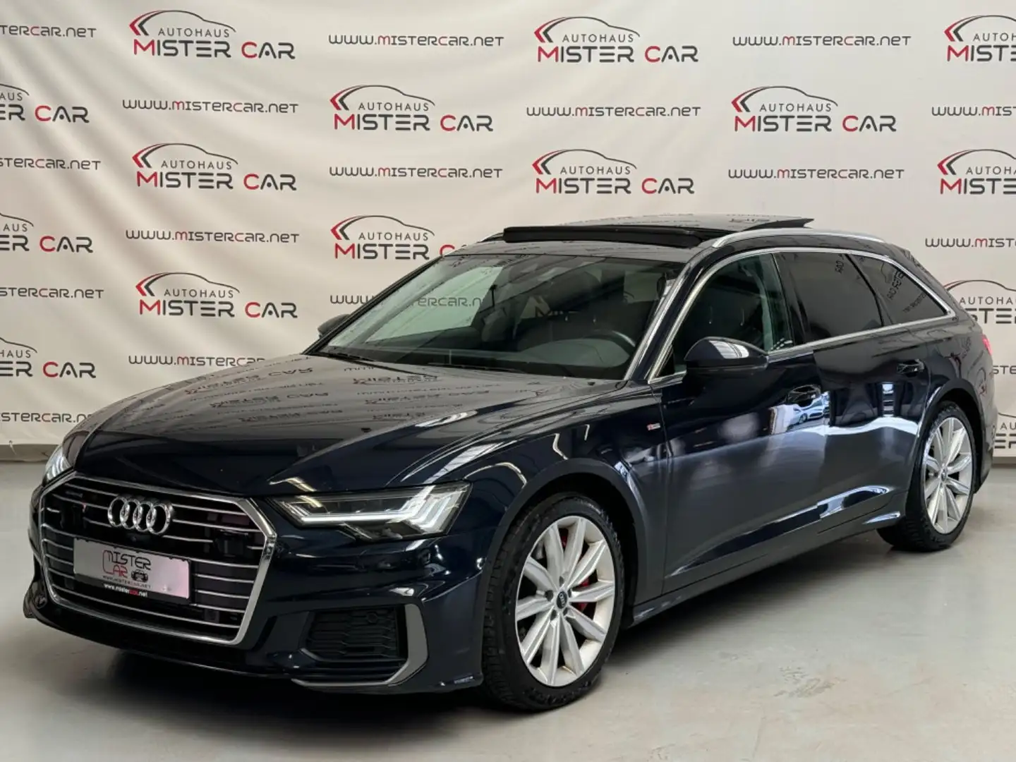 Audi A6 55 TFSIe quattro S LINE ACC/MATRIX/PANO/AHK Blau - 1