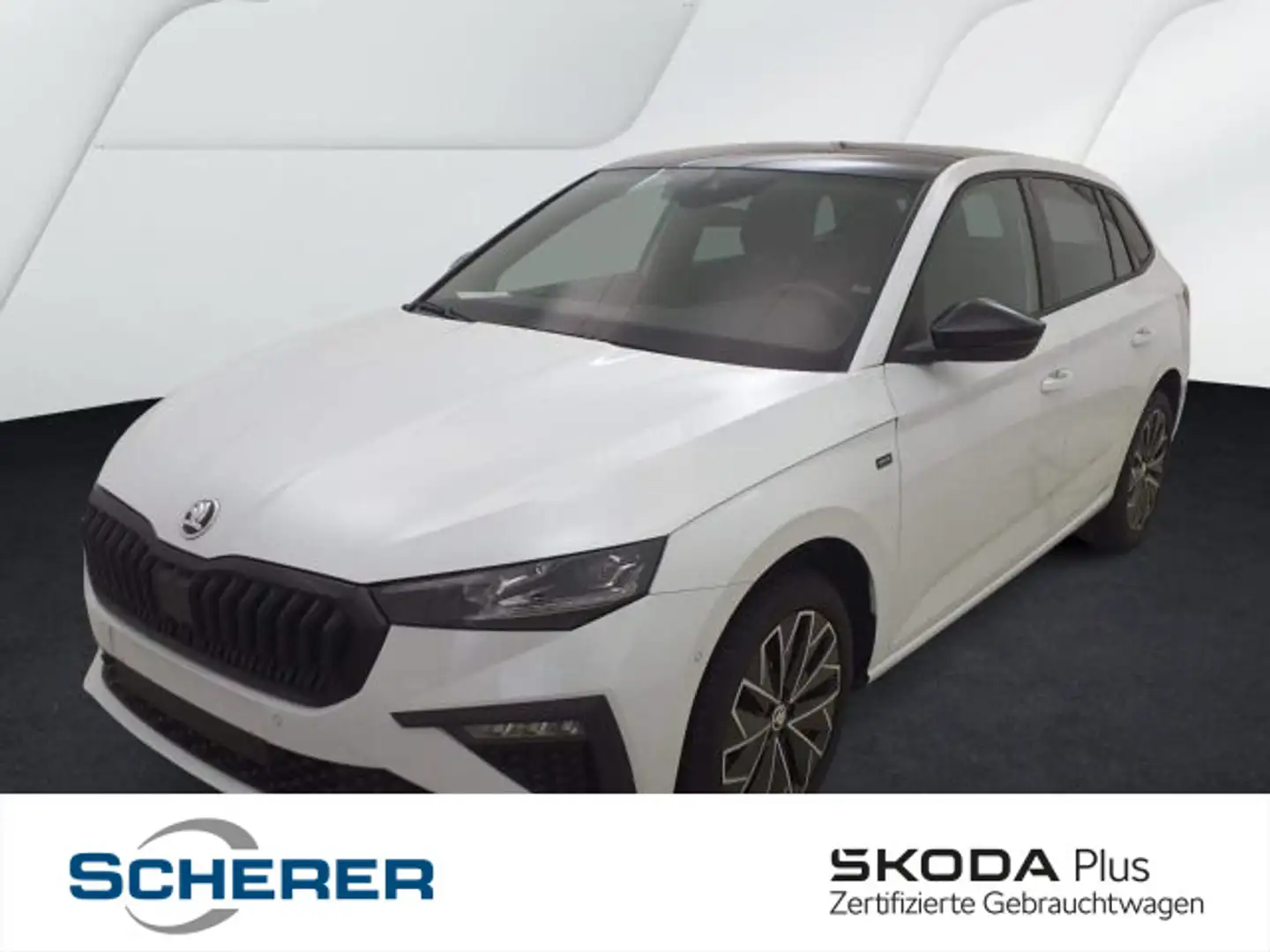 Skoda Scala Selection 1.0 TSI DSG NAVI PANO KAMERA ACC Weiß - 1