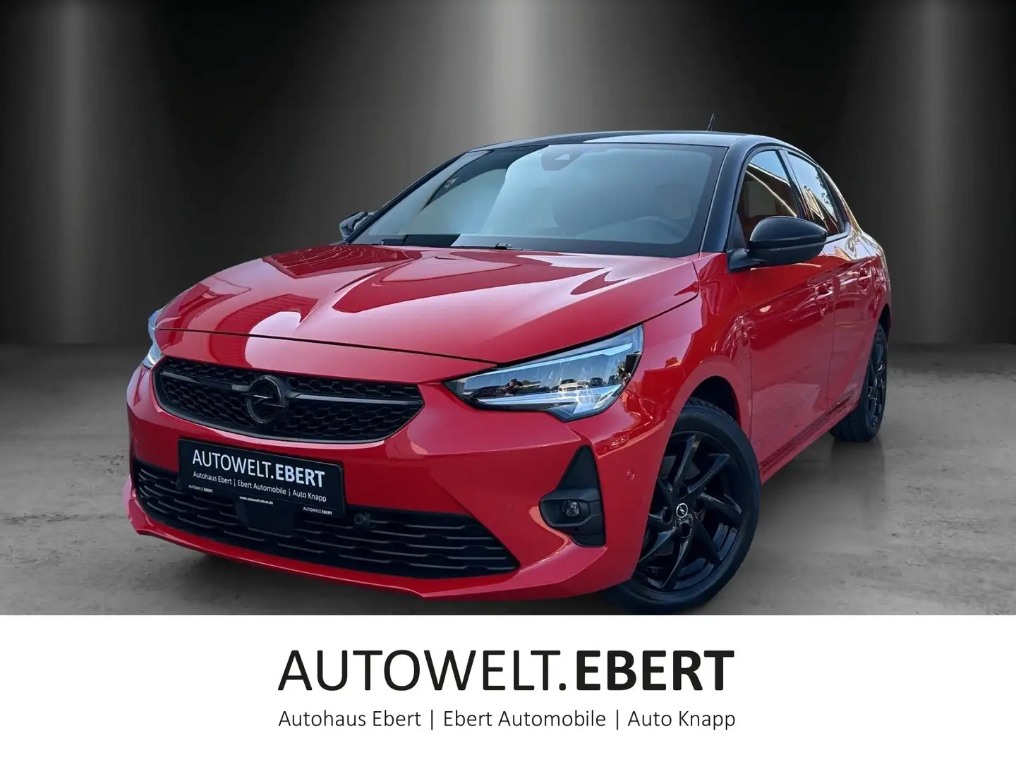 Opel Corsa F 1.2 Turbo 40 Jahre LED/360°/SHZ/GRA/ Rot - 1