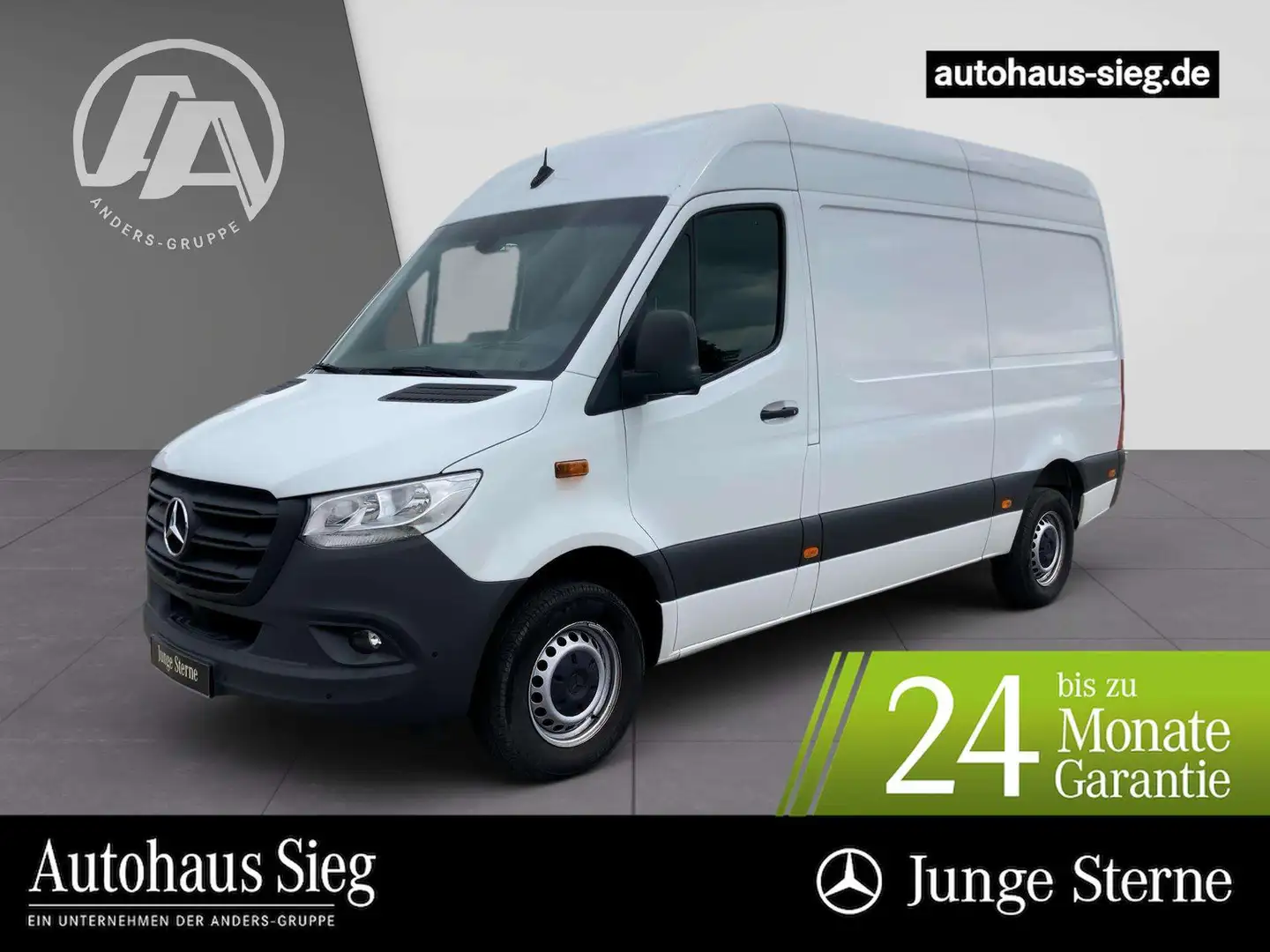 Mercedes-Benz Sprinter 317 Kasten L2H2 Navi*360 Kamera*Schwing Weiß - 1