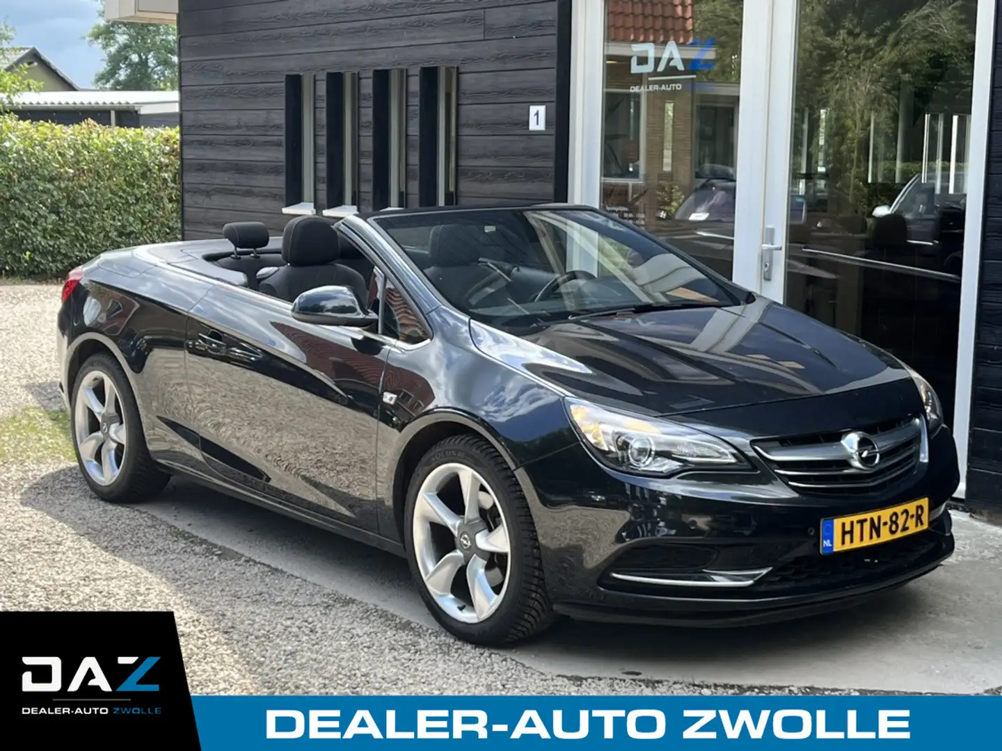 Opel Cascada 1.6 Turbo Cosmo Aut/Ecc/Pdc/Lm/LET OP!! Motorprobl Schwarz - 1