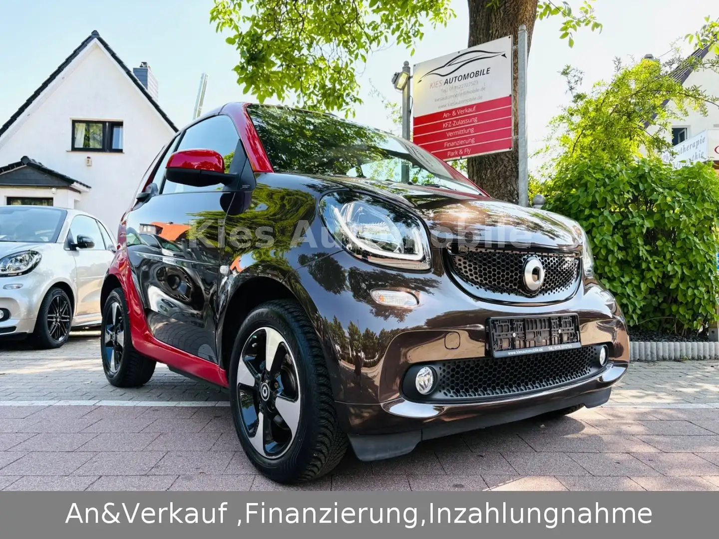 smart forTwo Cabrio Perfect 90PS AUTOM/KLIMA/SITZH/2.H Bruin - 1
