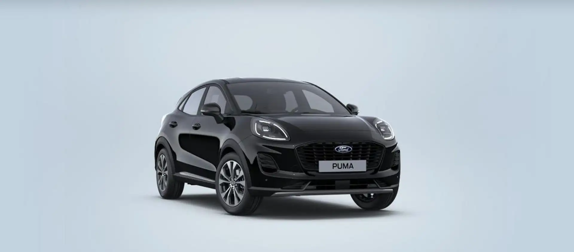 Ford Puma 1,0 EcoBoost Hybrid Titanium Schwarz - 2