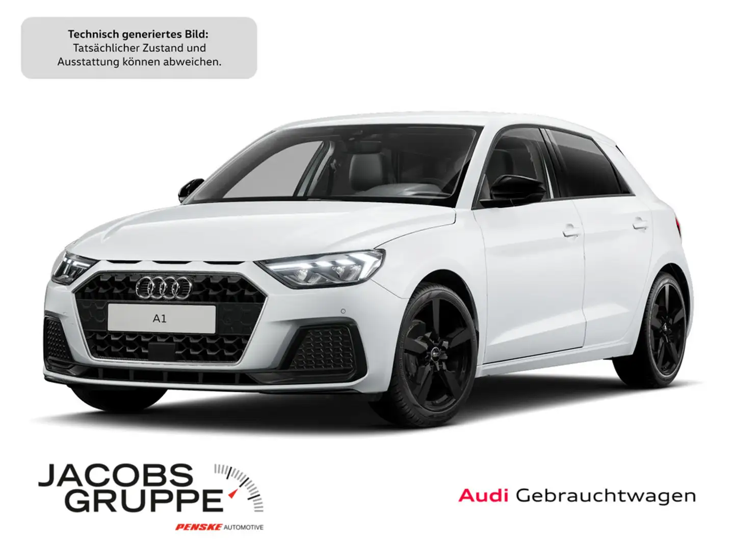 Audi A1 Sportback advanced 25 TFSI S-tronic UPE EUR 32.310,- incl. Überführ Weiß - 1