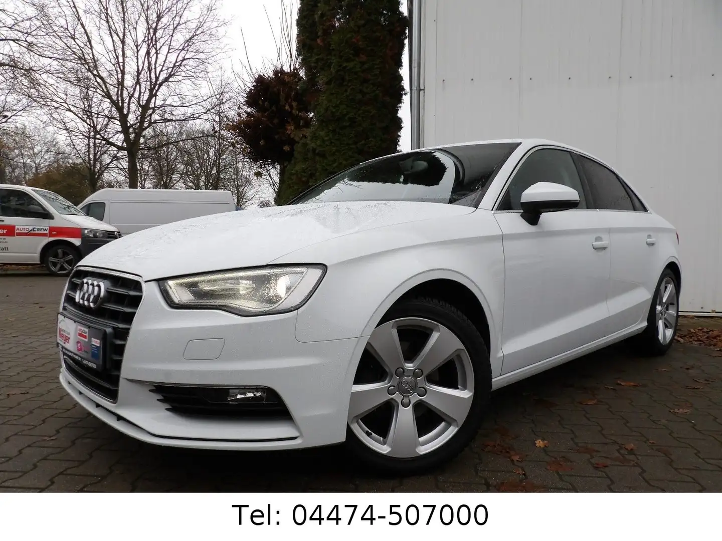 Audi A3 Limousine 150PS Ambition Sportsitze DAB Navi Bianco - 1