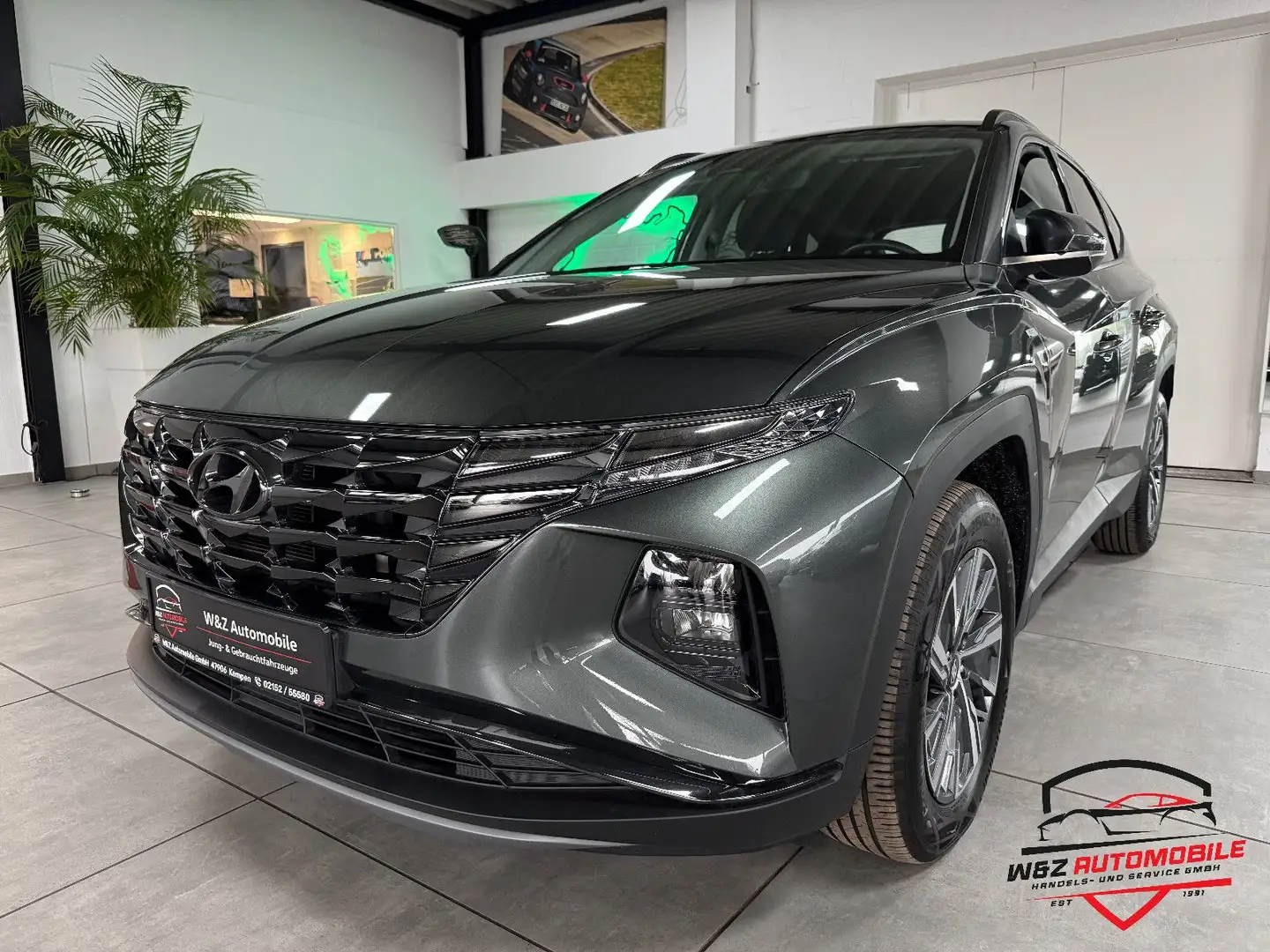Hyundai TUCSON 1.6 T-GDI DCT +CarPlay+Kamera+SHZ+ Grau - 1