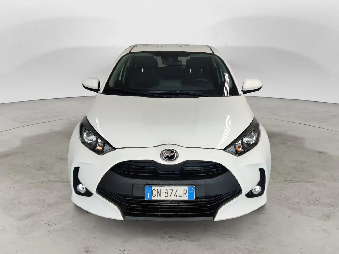 Mazda 2 1.5 VVT e-CVT Full Hybrid Electric Pure + Plus Pa Bianco - 2