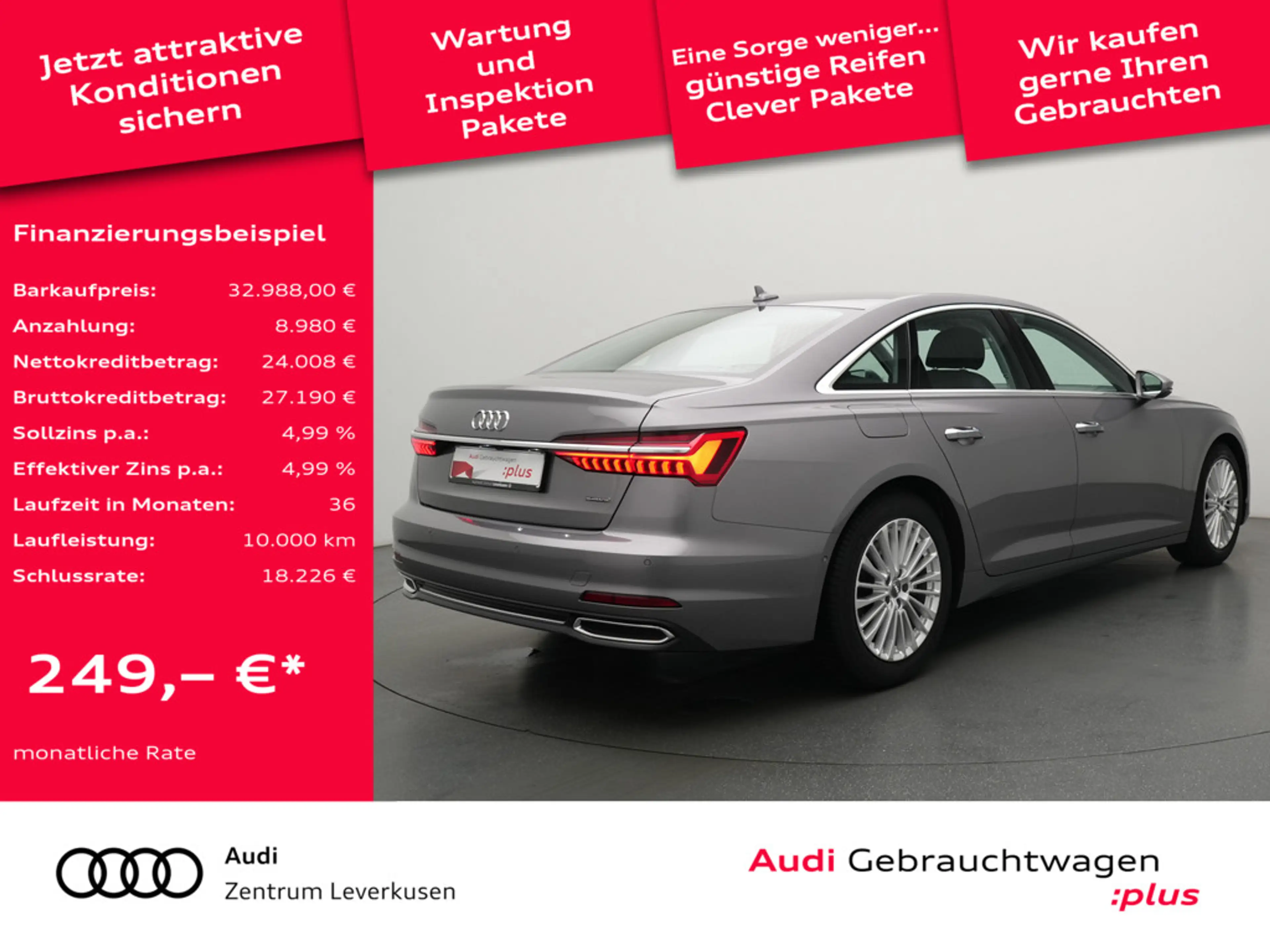 Audi A6 quattro design MATRIX KAM MEMORY ACC HUD — photo 2