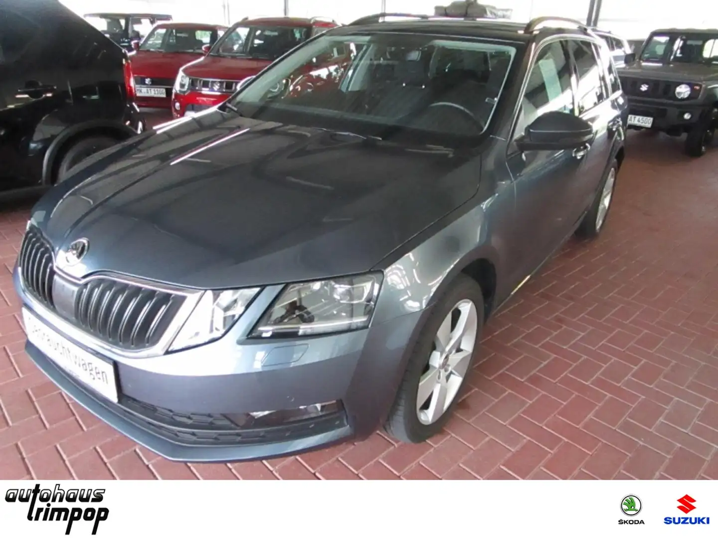 Skoda Octavia Combi 1.8 TSI Clever 4x4 Klima Navi Einparkhilfe Grau - 1