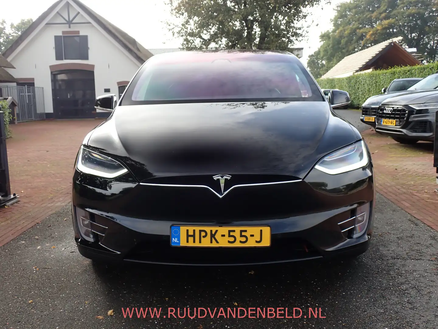 Tesla Model X LONG RANGE RAVEN 88%SOH ! AUTOPILOT TREKHAAK/PREMI Zwart - 2
