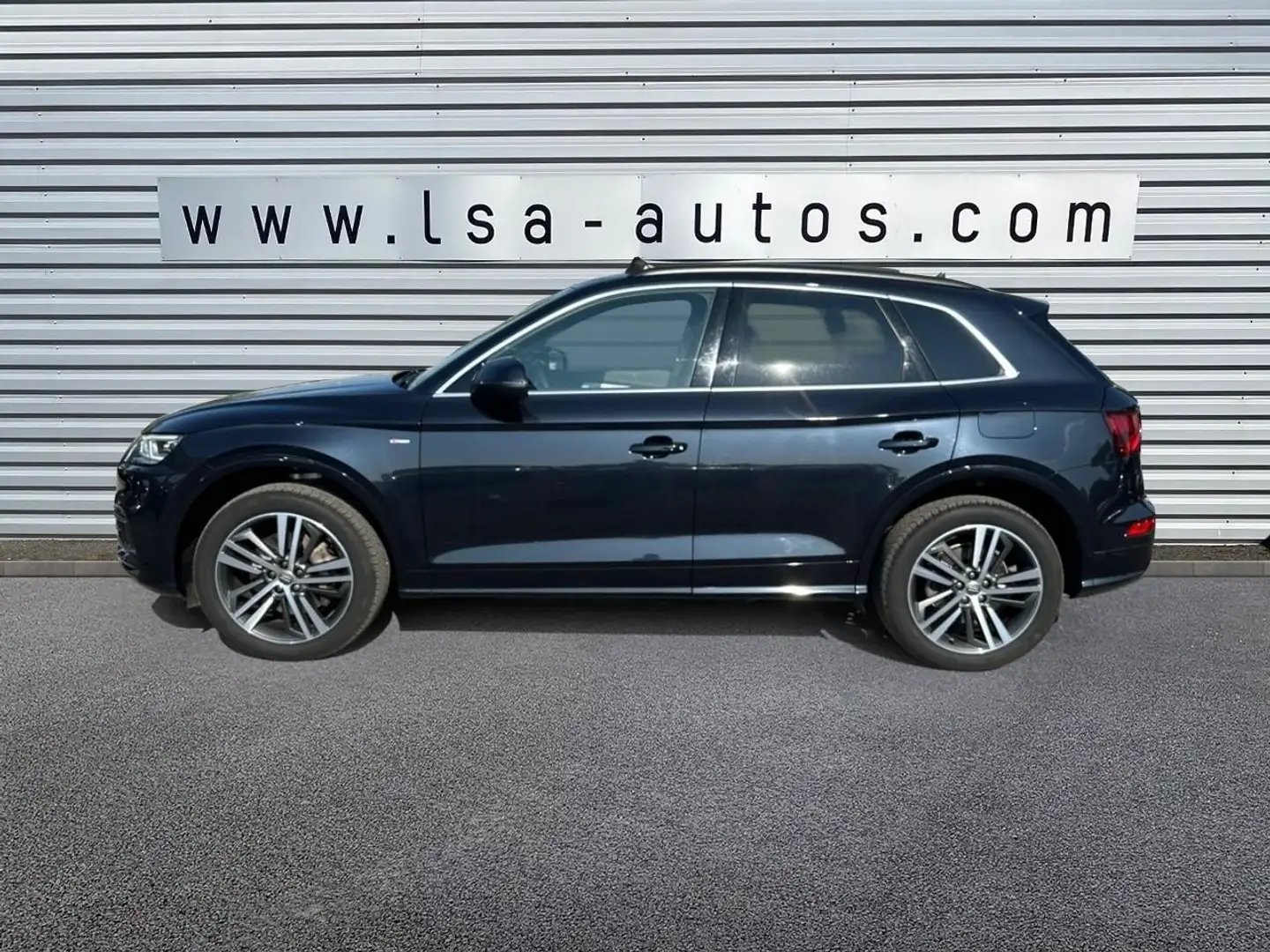 Audi Q5 Quattro 2.0 55 TFSI e 367 S-tronic  S line Bleu - 2