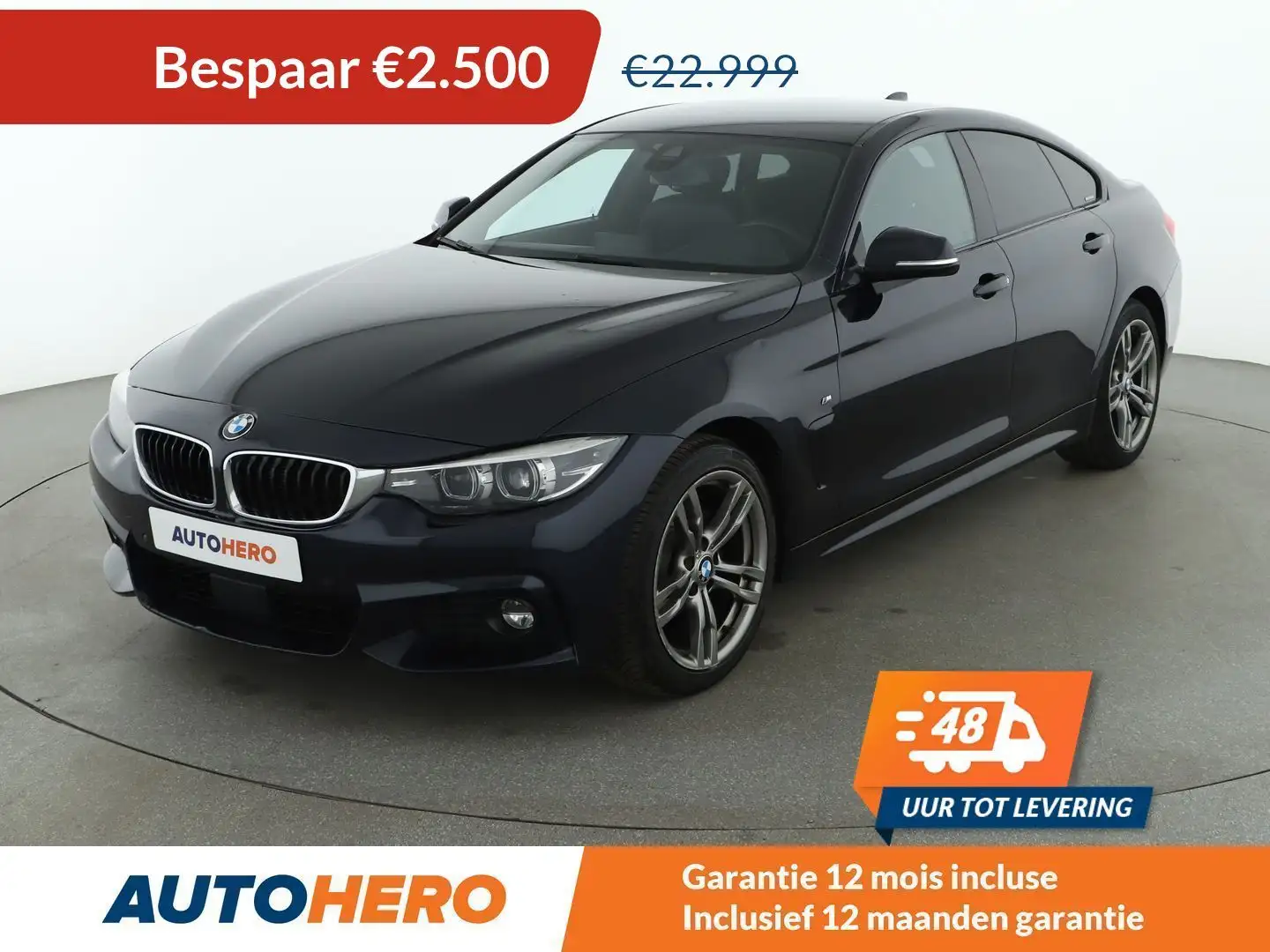BMW 420 420d Gran Coupé M Sport plava - 1
