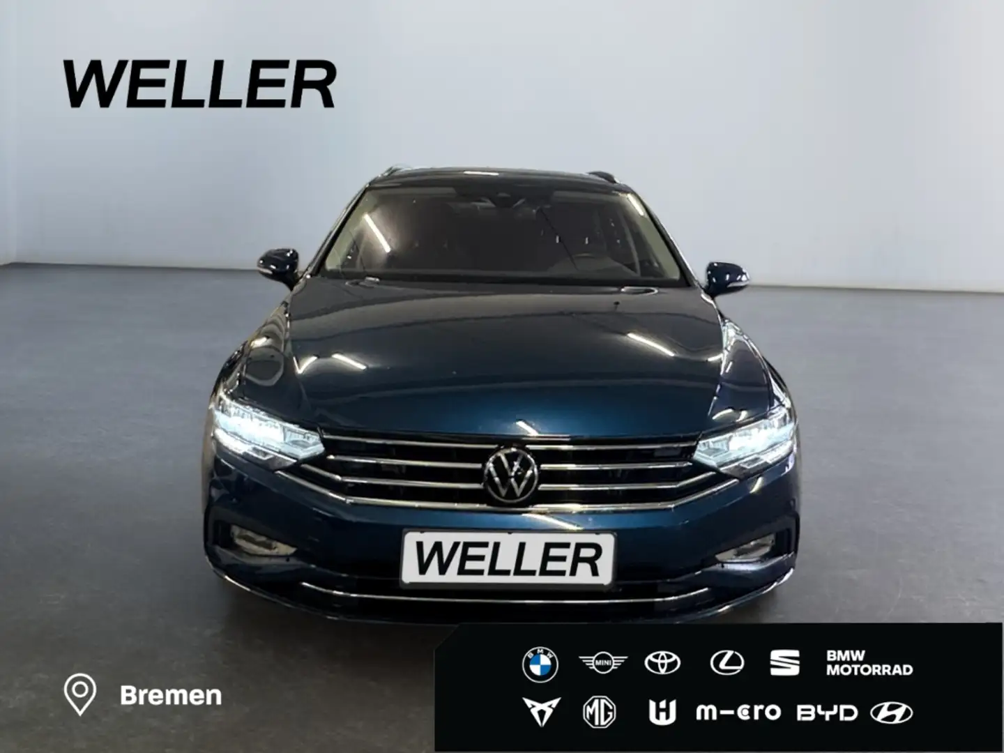 Volkswagen Passat Variant 2.0 TDI DSG Business *AHK*ACC*CAM* Blau - 2