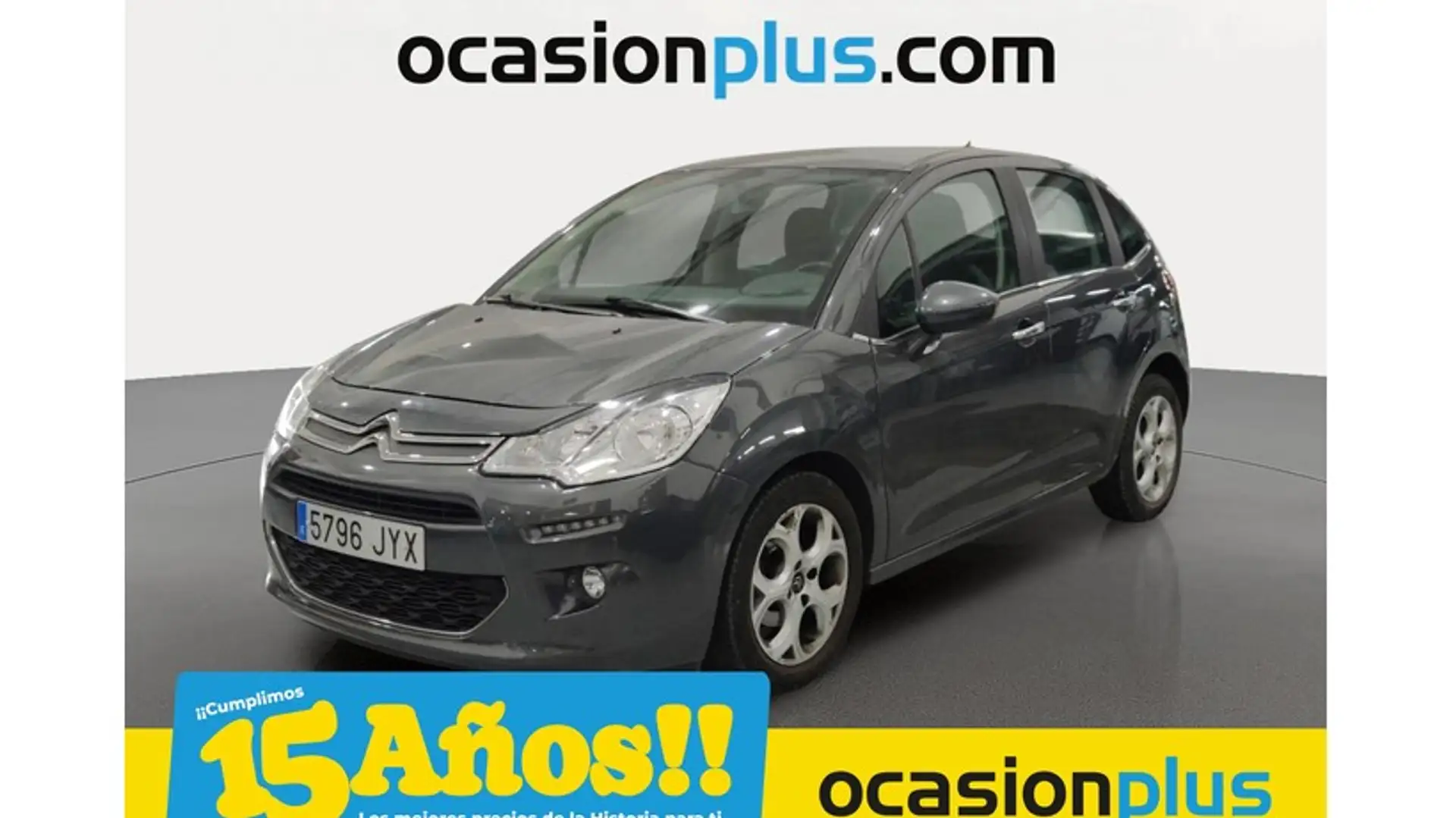 Citroen C3 1.2 PureTech Tonic 82 Gris - 1