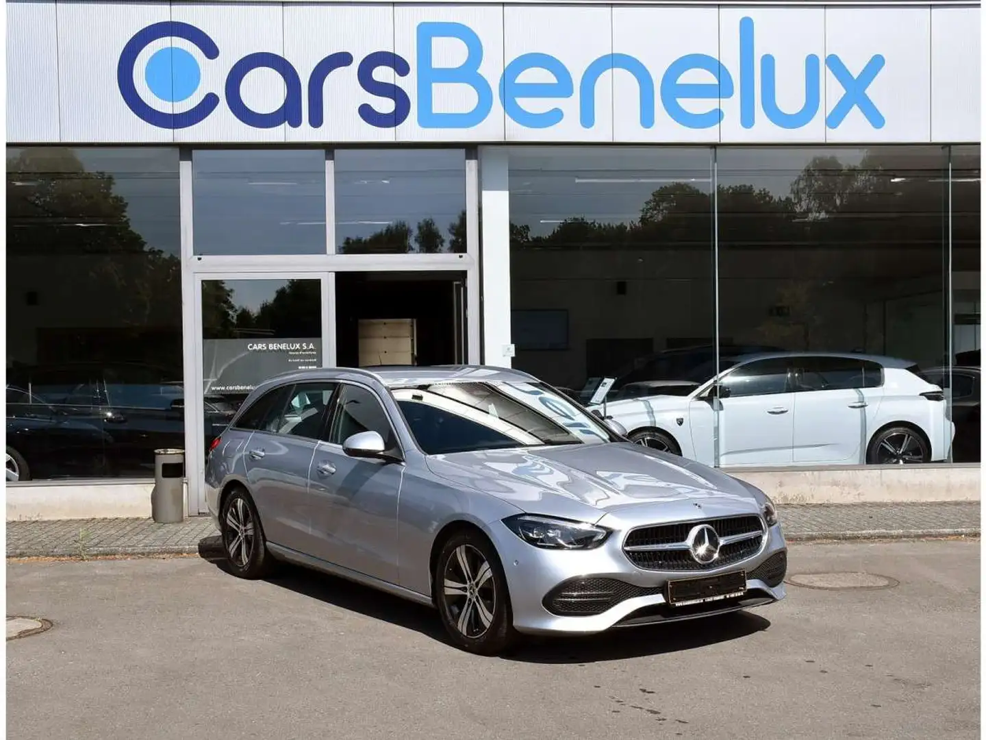 Mercedes-Benz C 200 CDI Break Avantgarde 9G-Tronic GPS CAM LANE 1MAIN Argent - 1