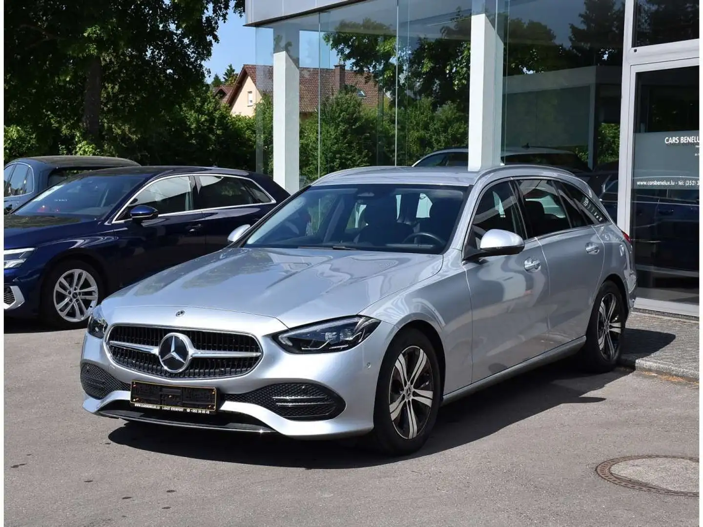Mercedes-Benz C 200 CDI Break Avantgarde 9G-Tronic GPS CAM LANE 1MAIN Argent - 2
