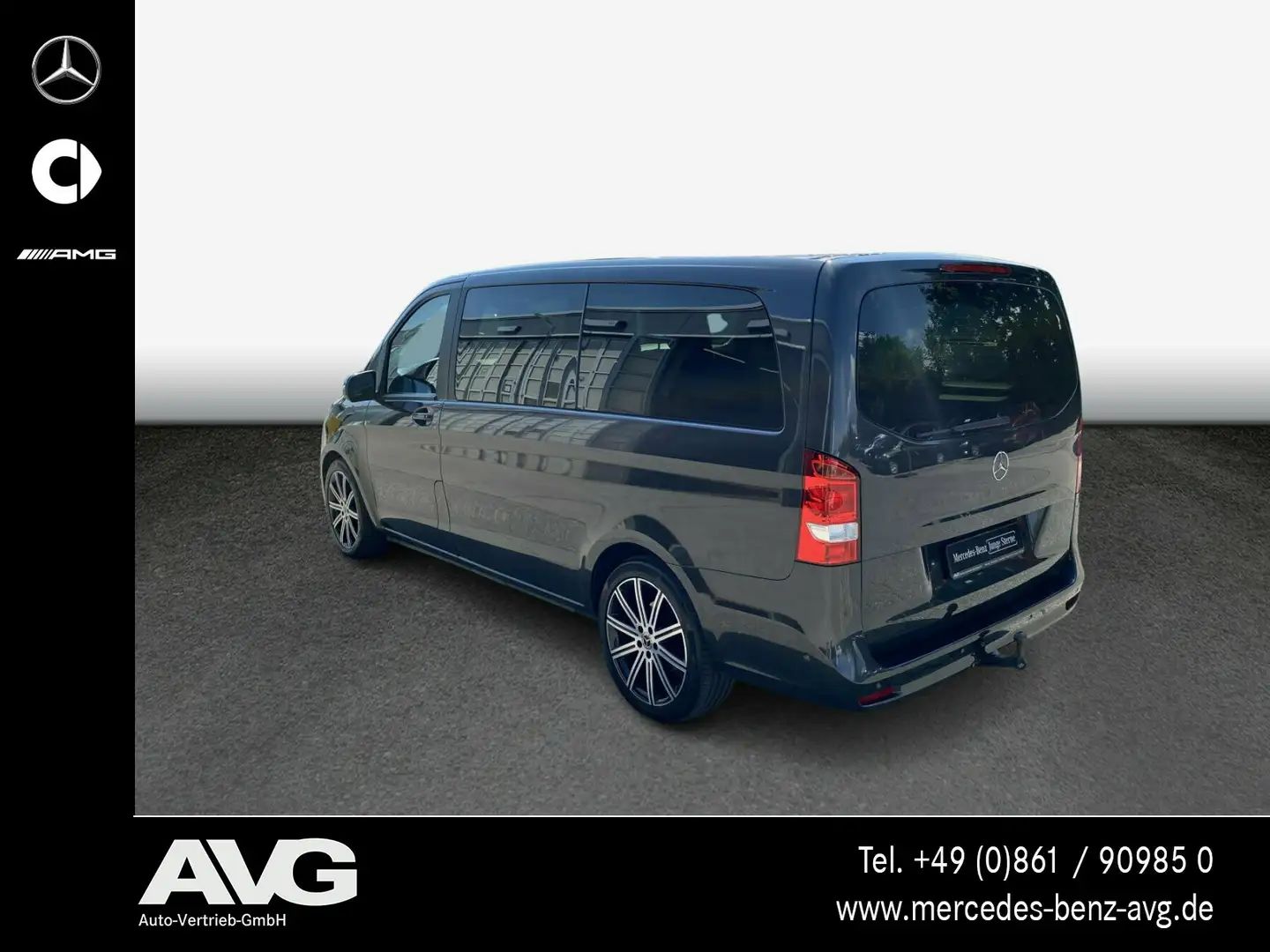 Mercedes-Benz V 220 V 220 d Lang MBUX Navi DAB RFK Standheizung AHK Grey - 2