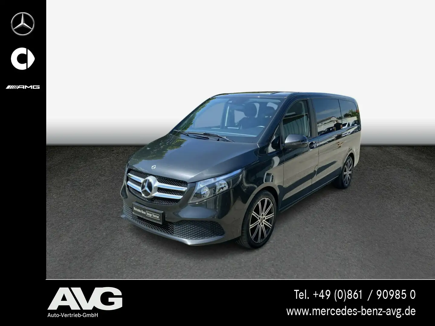 Mercedes-Benz V 220 V 220 d Lang MBUX Navi DAB RFK Standheizung AHK Grey - 1