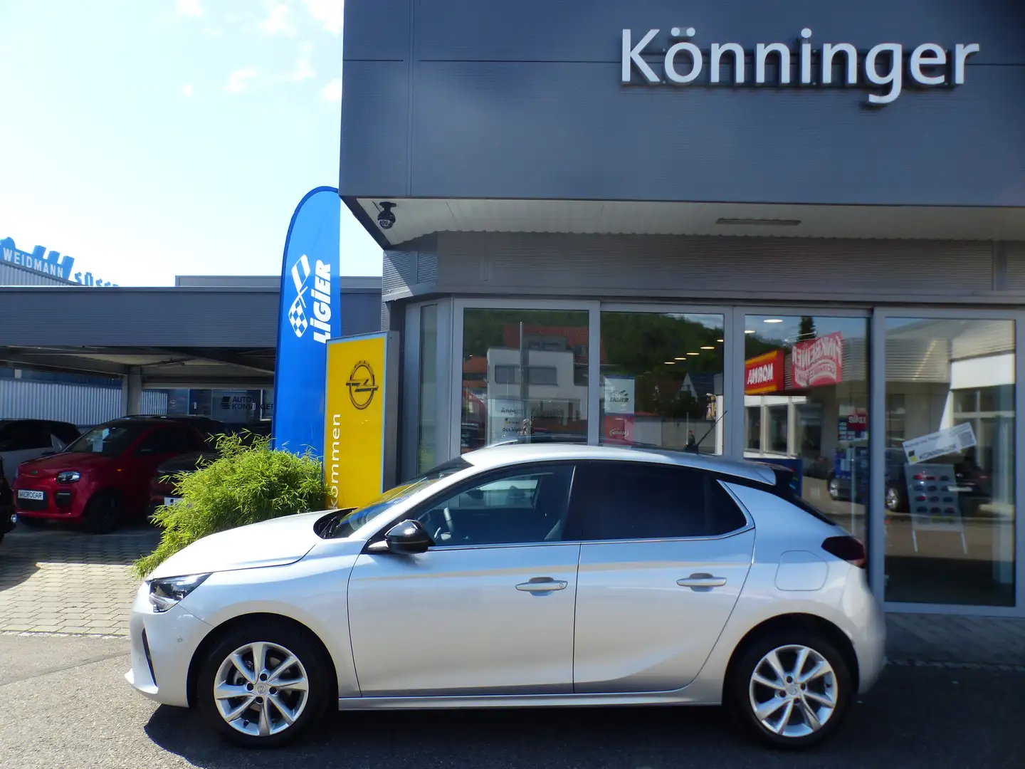 Opel Corsa Elegance LED, Kamera, PDC, Sitzheizung,... Plateado - 2