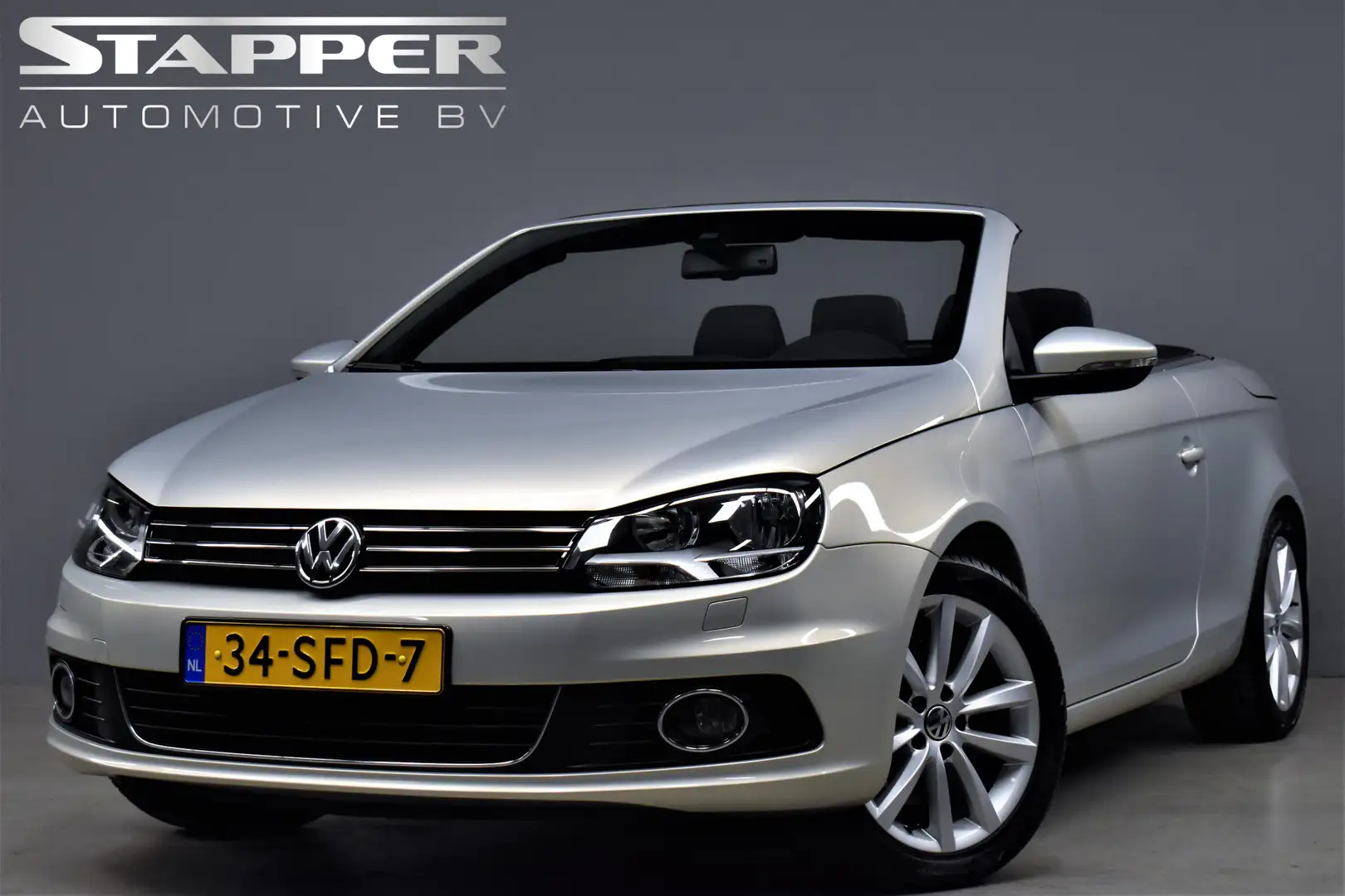 Volkswagen Eos 2.0 TSI 211pk Automaat Highline Org.NL Panorama/Na Grijs - 1