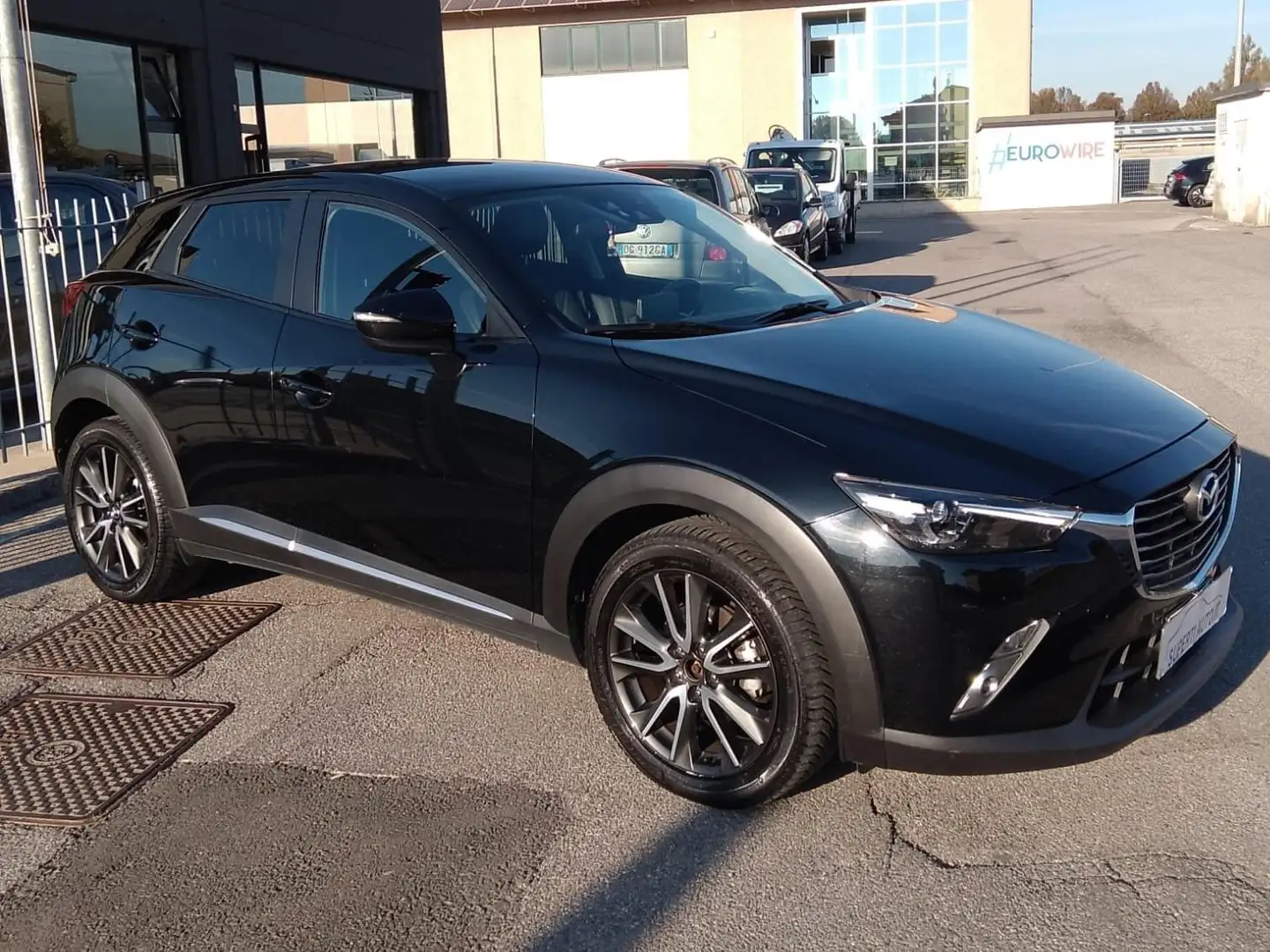 Mazda CX-3 CX-3 1.5d Exceed105cv auto skiactive gancio traino Nero - 2