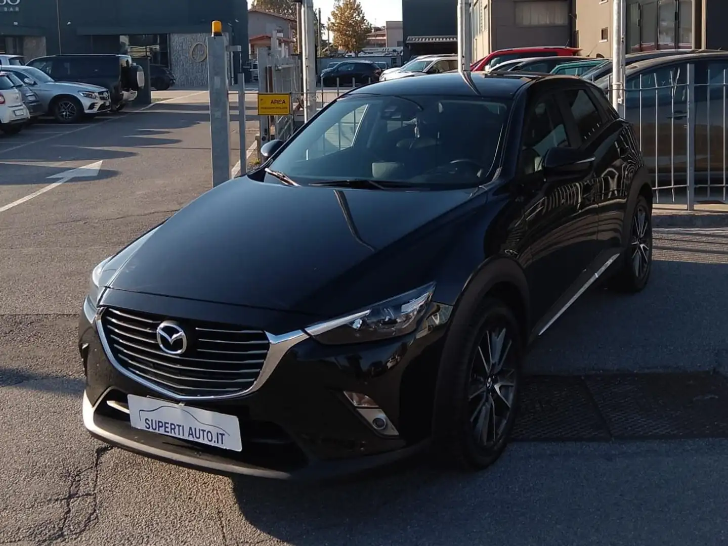 Mazda CX-3 CX-3 1.5d Exceed105cv auto skiactive gancio traino Nero - 1