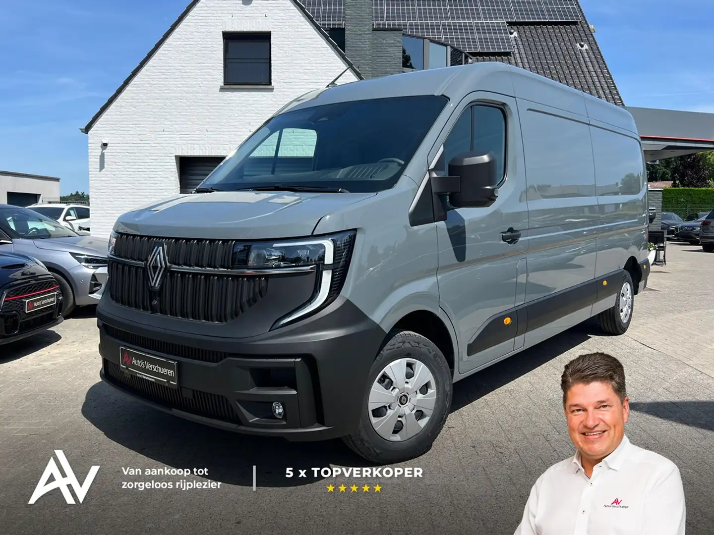 Renault Master 2.0 Blue dCi L3H2 3,5T Extra ** Carplay/Android... Grijs - 1